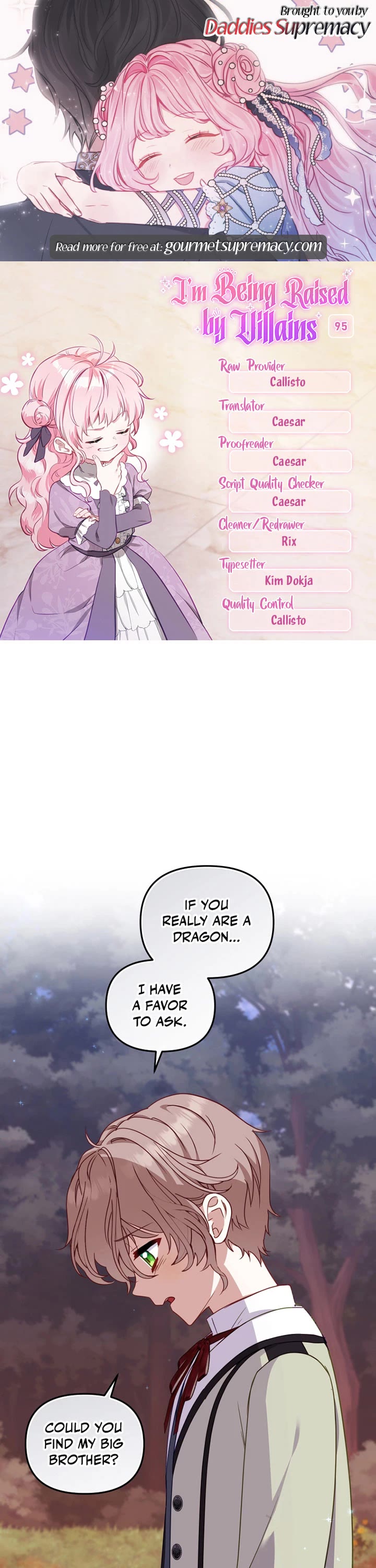 I'm Being Raised by Villains Chapter 95 page 1 - Chapter 95
