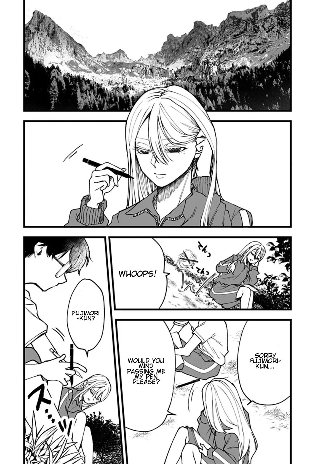 I'm curious about Kurumi-san! Chapter 8 page 6 - Chapter 8