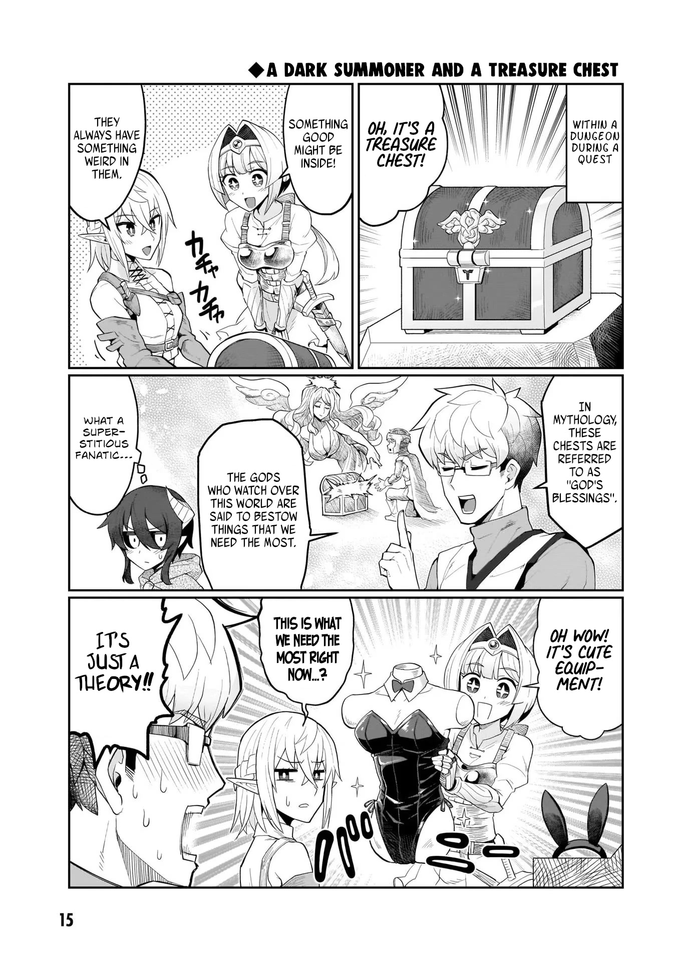 I'm Dating a Dark Summoner Chapter 1 page 17 - Chapter 1