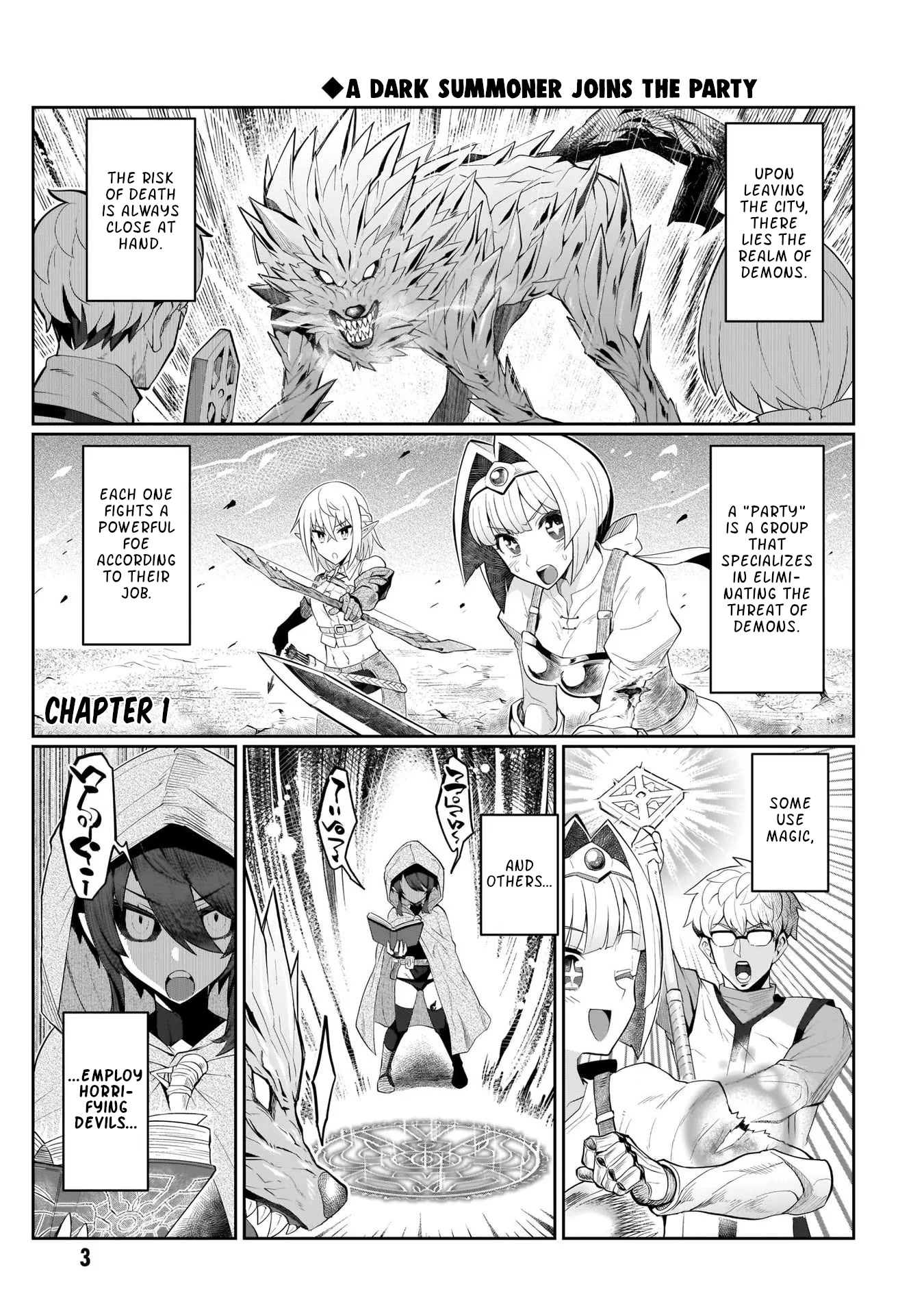 I'm Dating a Dark Summoner Chapter 1 page 5 - Chapter 1