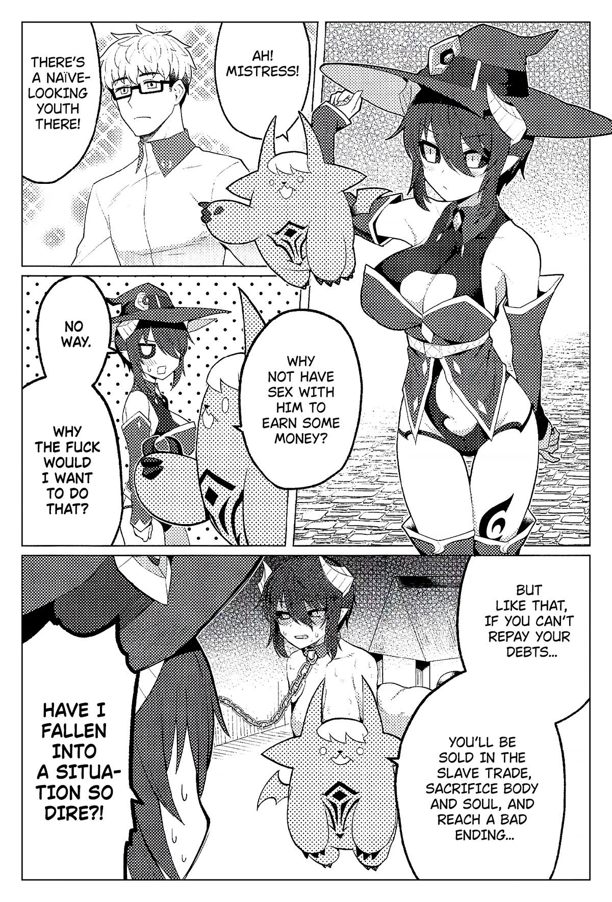 I'm Dating a Dark Summoner Chapter 12.5 page 2 - Chapter 12.5: The Lewd Debt Repayment Plan