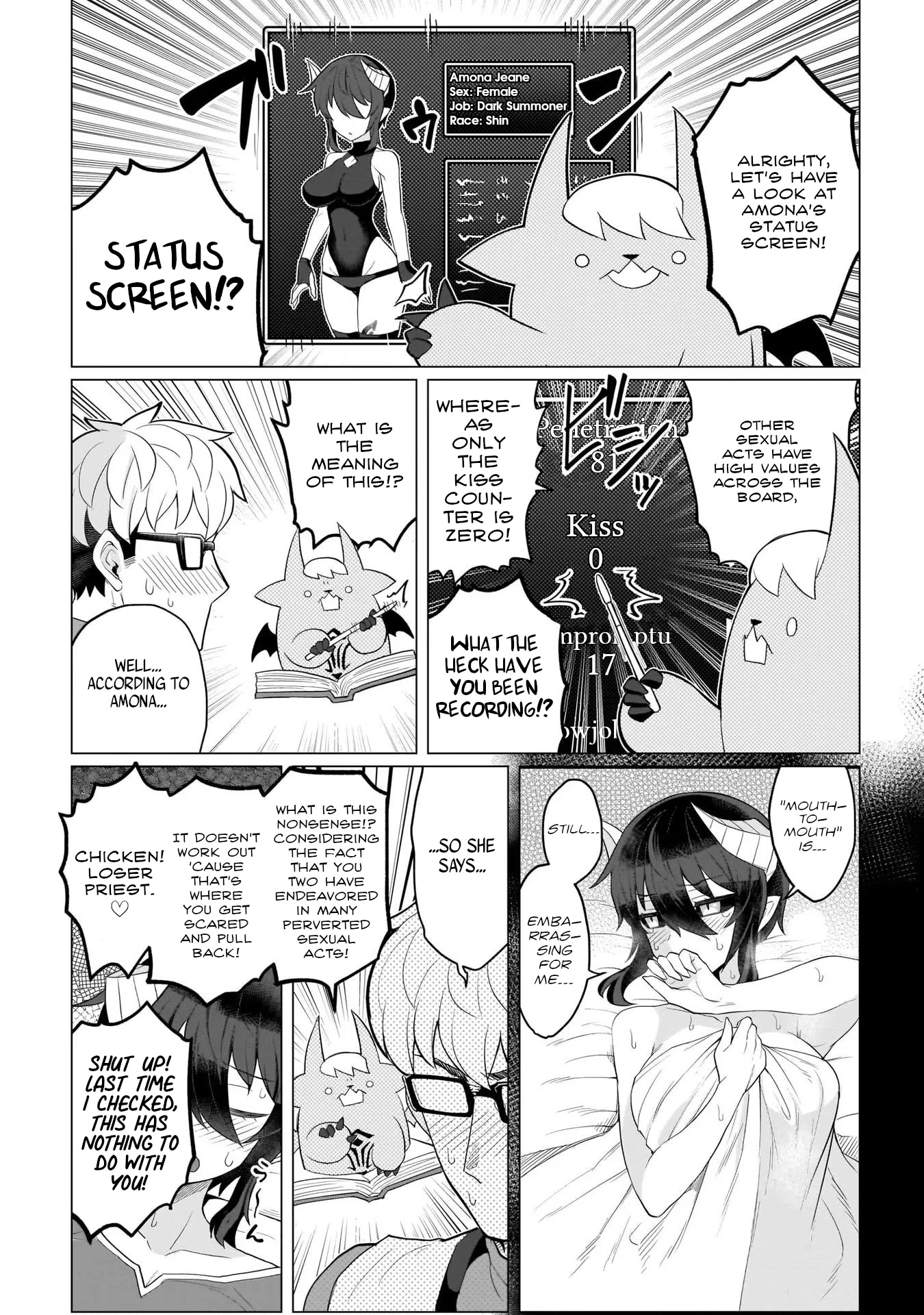 I'm Dating a Dark Summoner Chapter 12 page 8 - Chapter 12