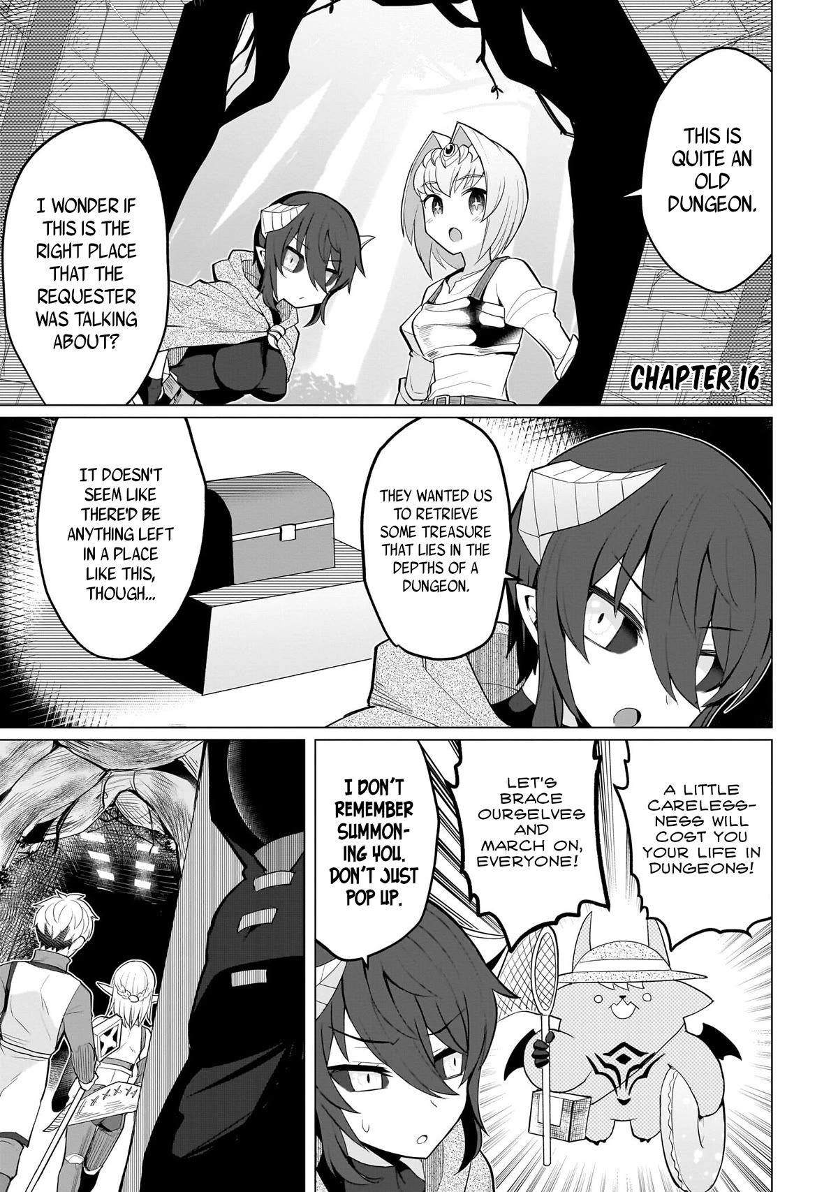 I'm Dating a Dark Summoner Chapter 16 page 1 - Chapter 16