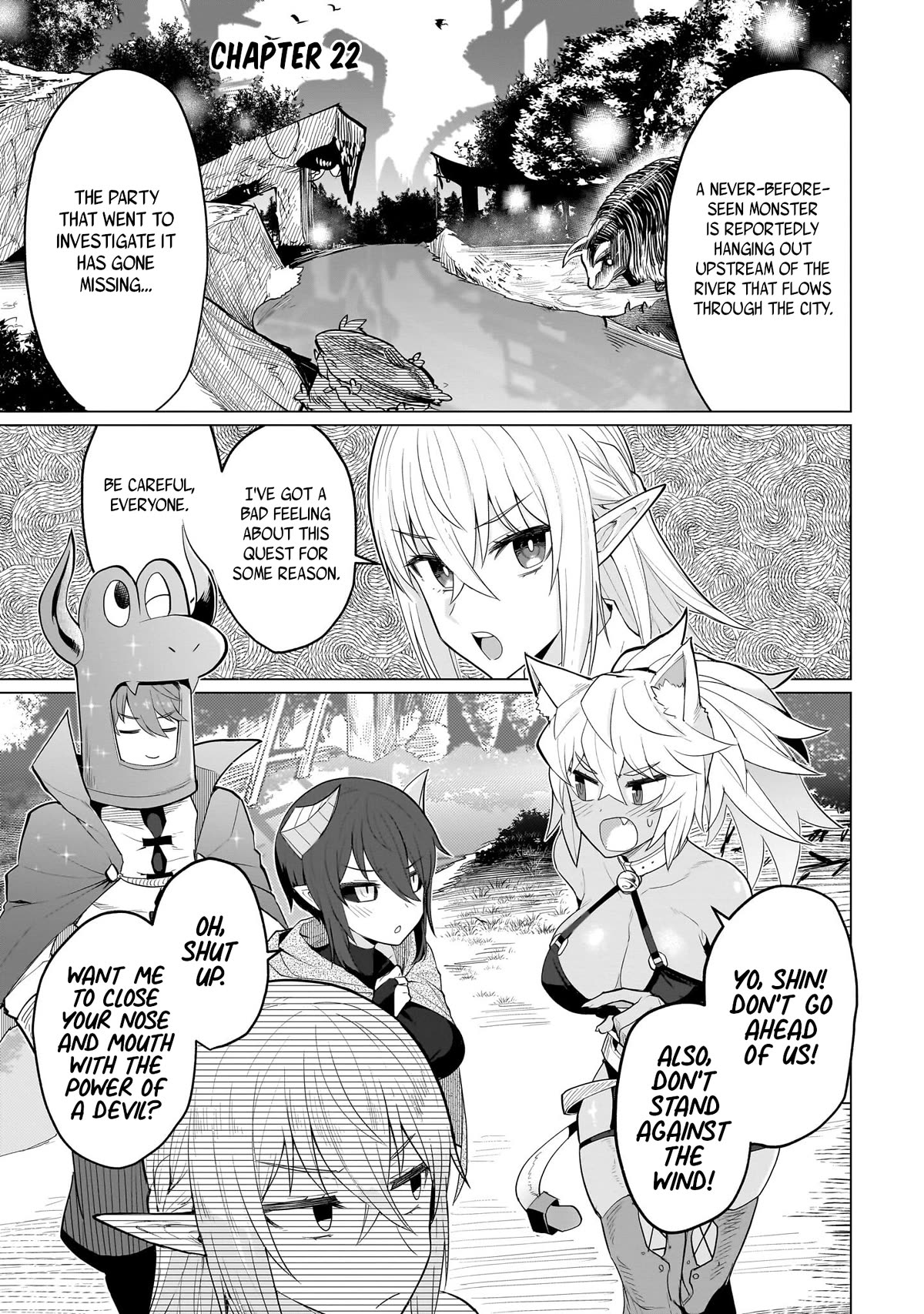 I'm Dating a Dark Summoner Chapter 22 page 1 - Chapter 22