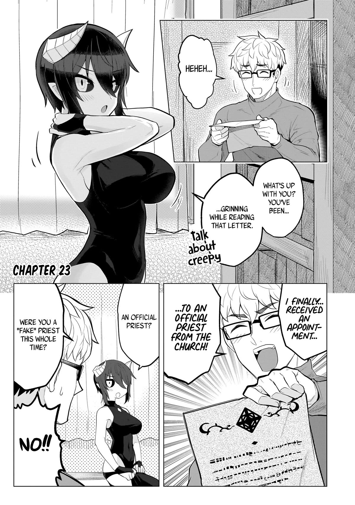 I'm Dating a Dark Summoner Chapter 23 page 1 - Chapter 23