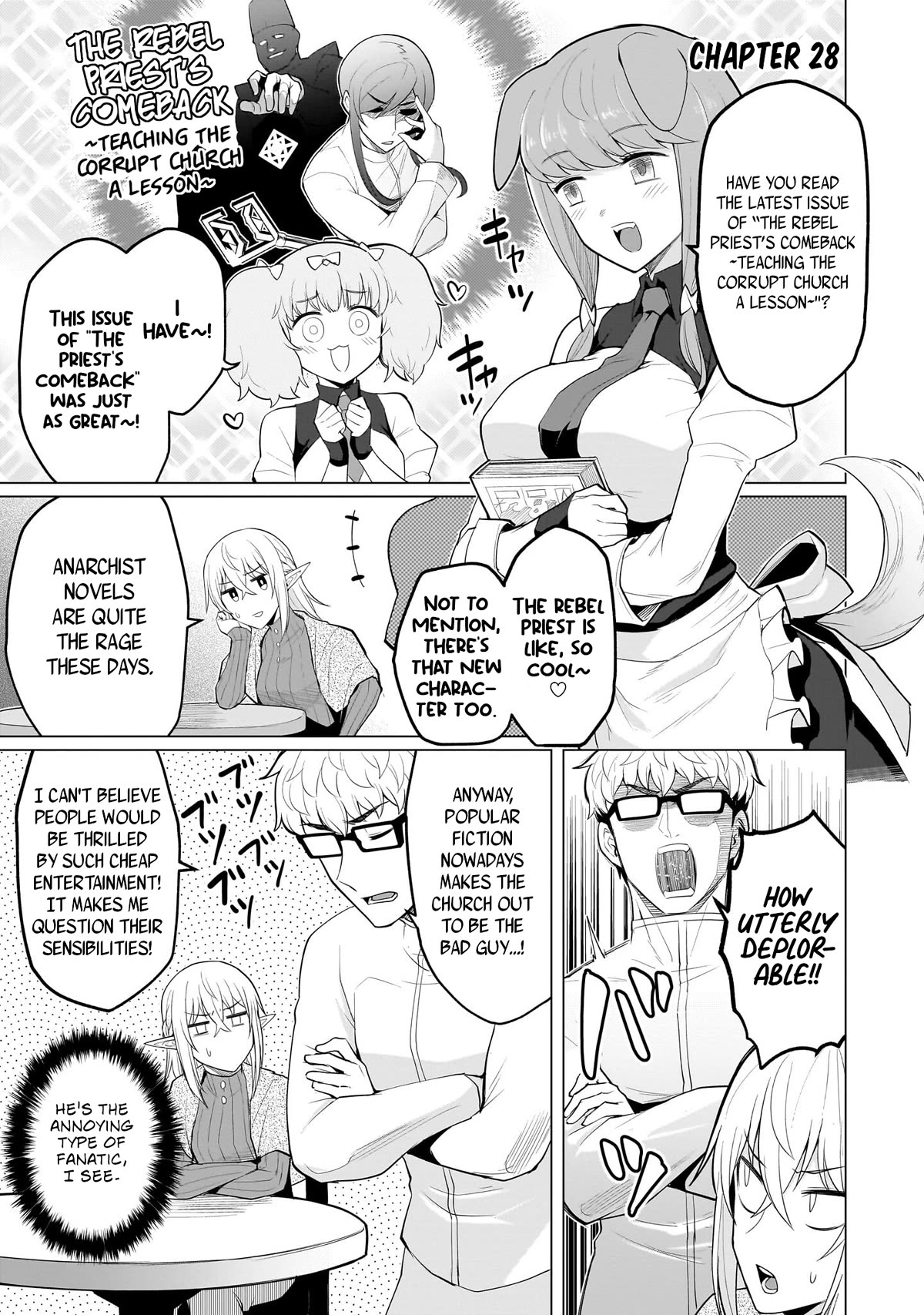 I'm Dating a Dark Summoner Chapter 28 page 1 - Chapter 28