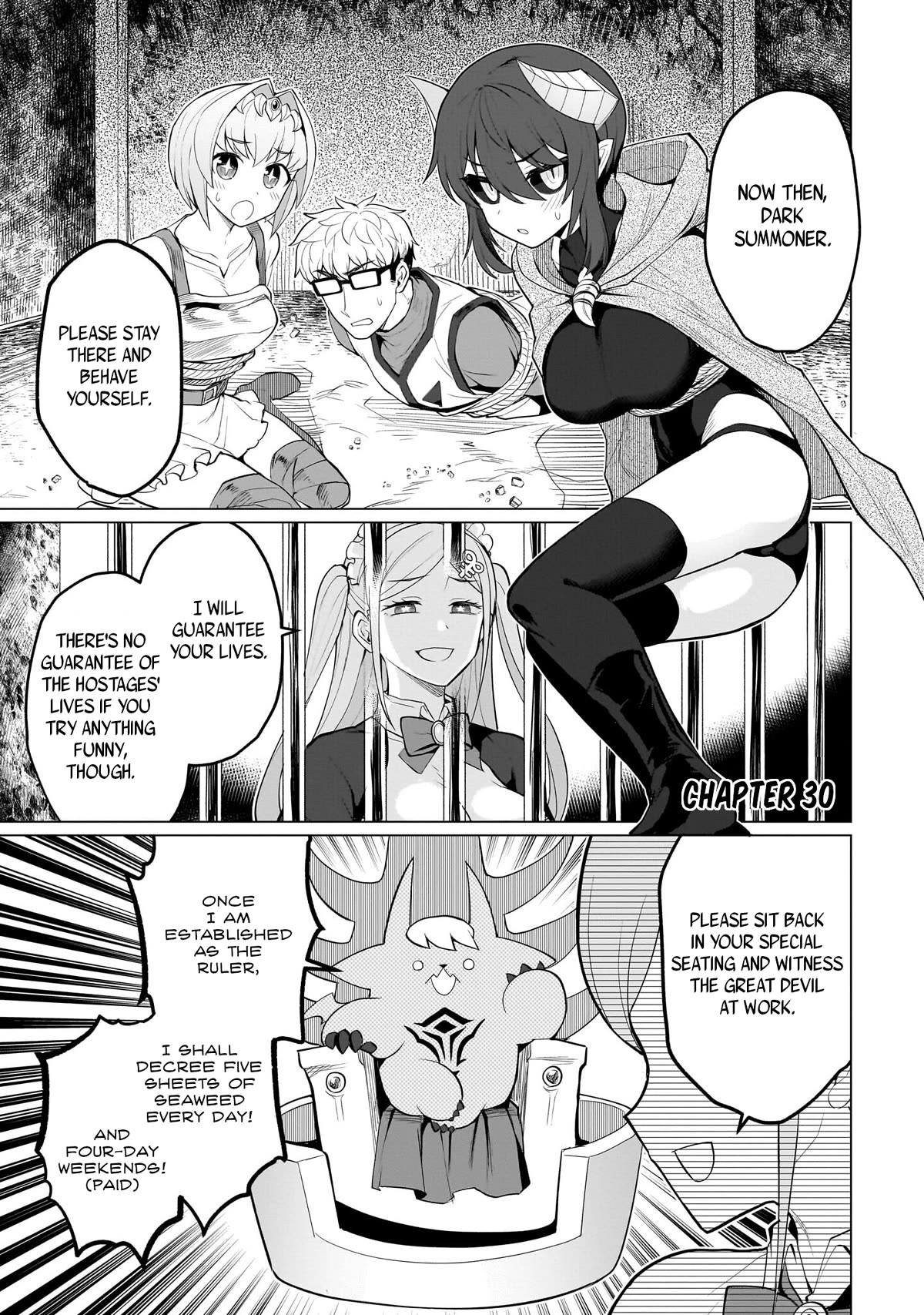 I'm Dating a Dark Summoner Chapter 30 page 1 - Chapter 30