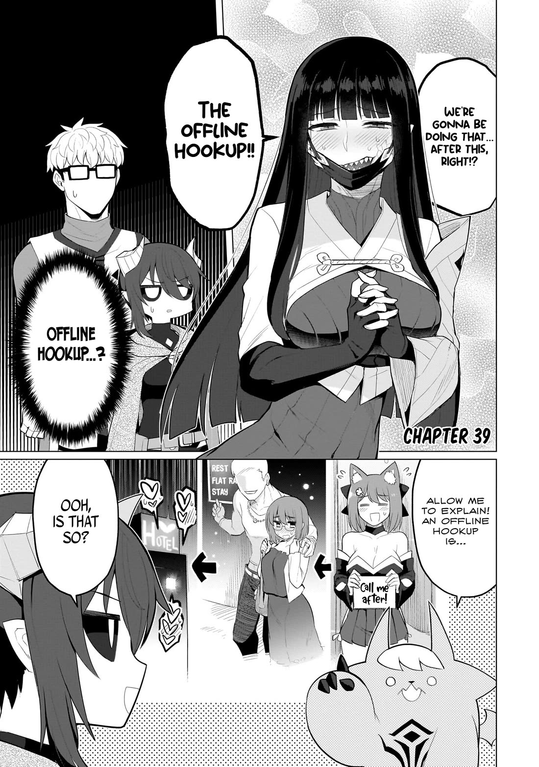 I'm Dating a Dark Summoner Chapter 39 page 1 - Chapter 39