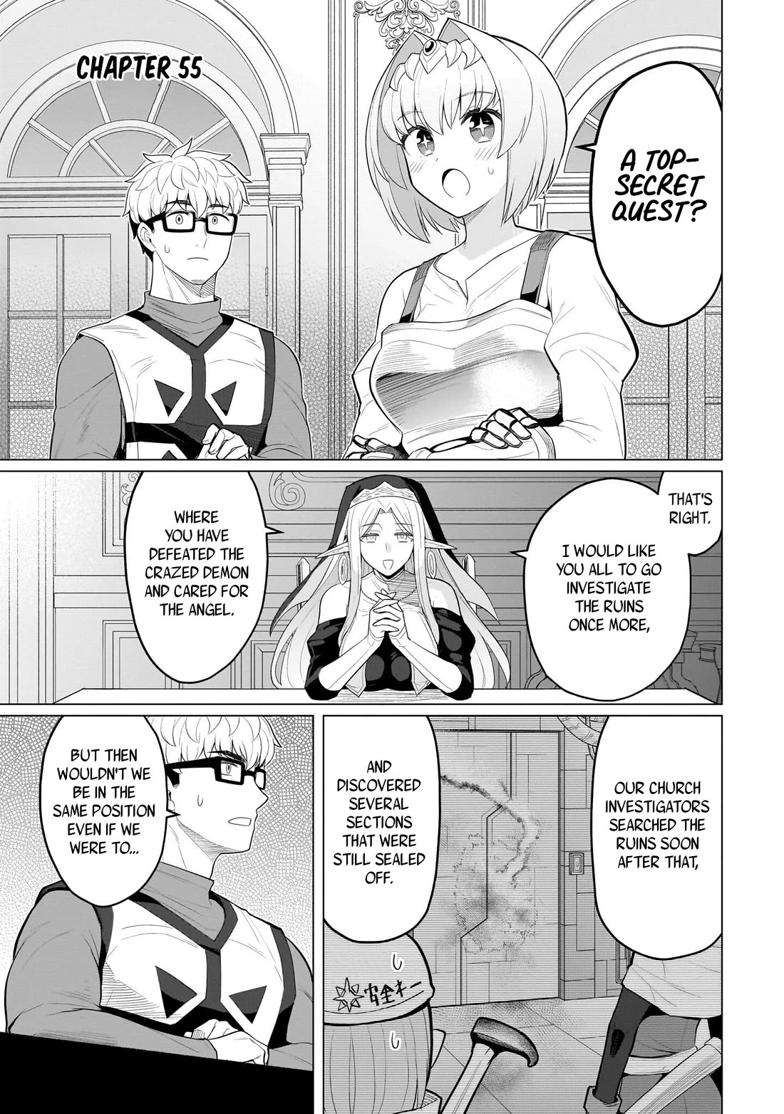 I'm Dating a Dark Summoner Chapter 55 page 1 - Chapter 55