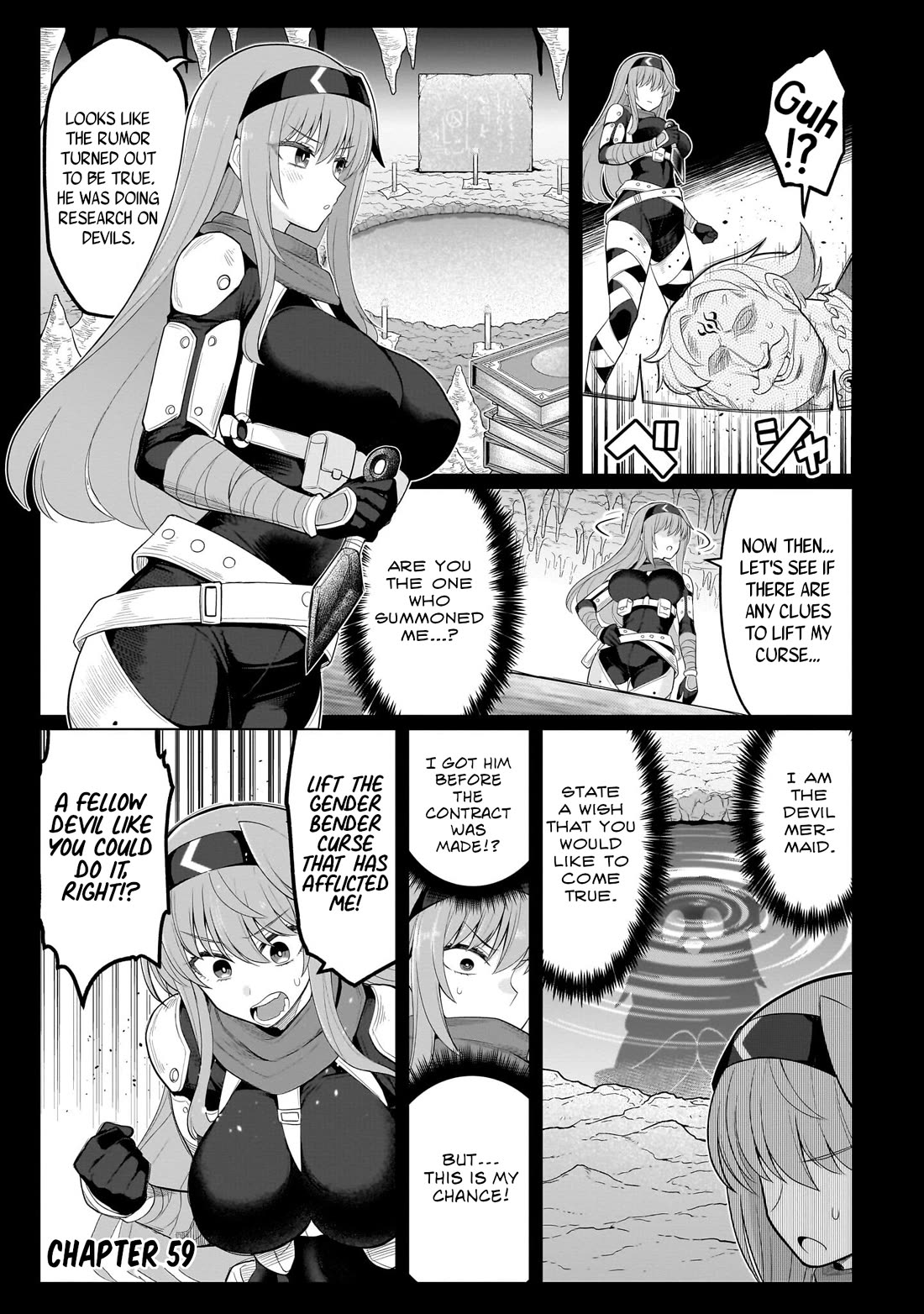 I'm Dating a Dark Summoner Chapter 59 page 1 - Chapter 59