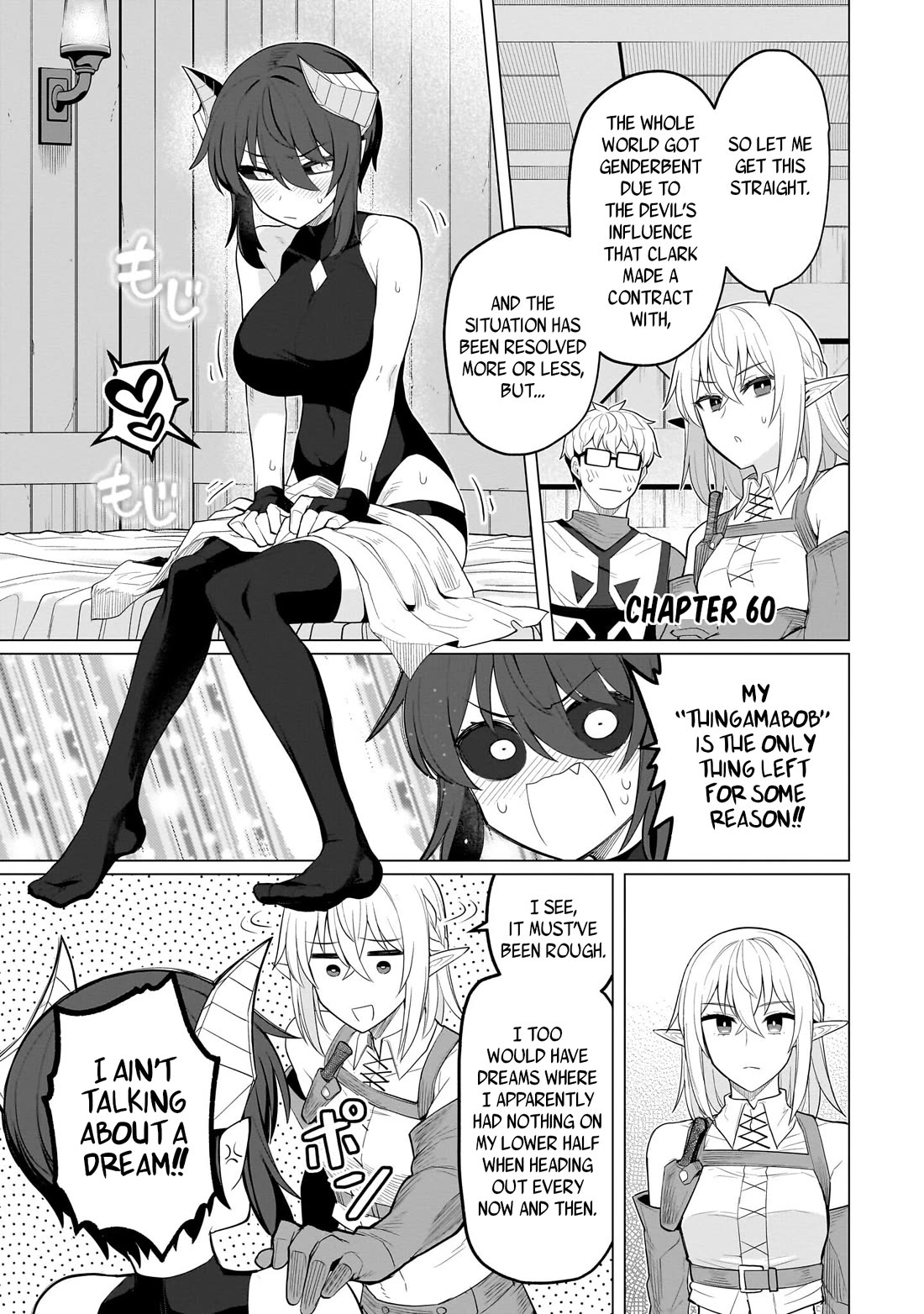 I'm Dating a Dark Summoner Chapter 60 page 1 - Chapter 60
