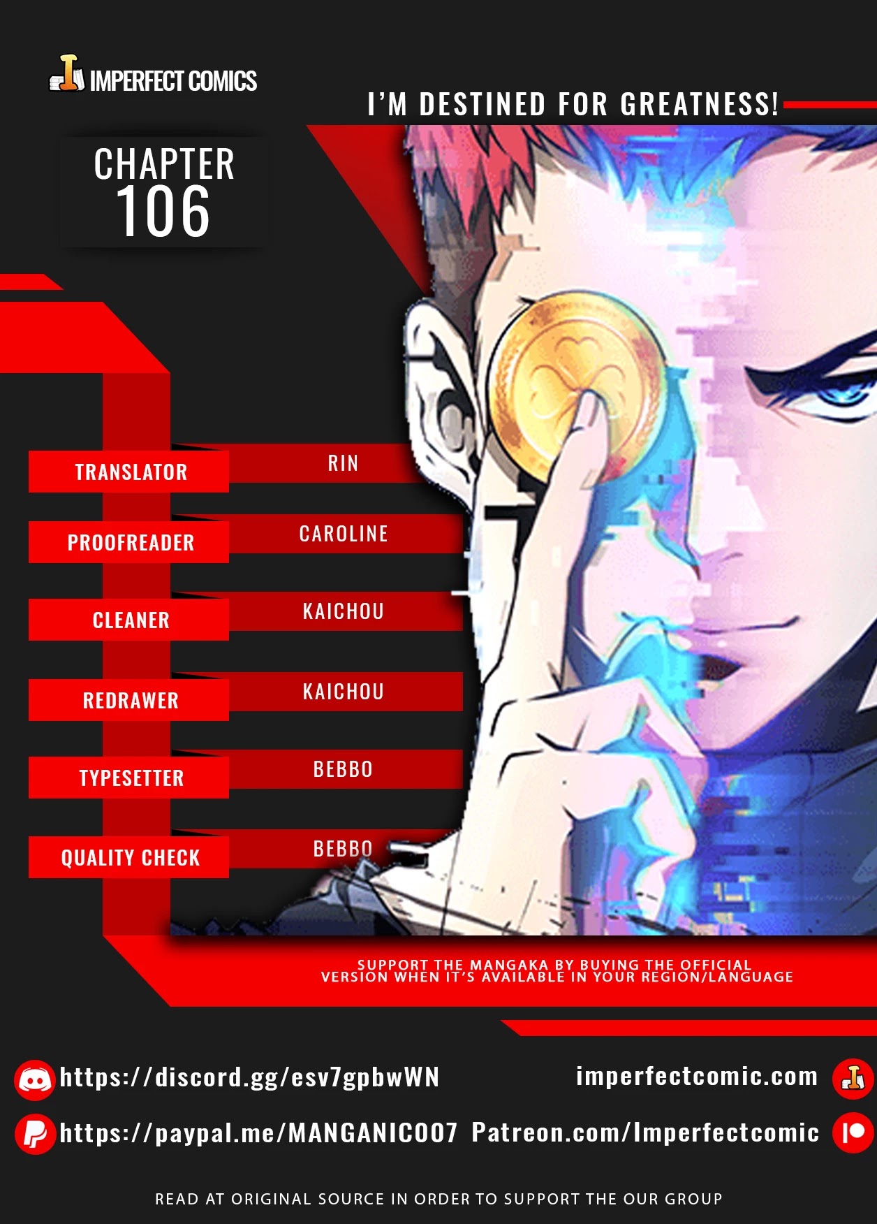 I'm Destined For Greatness! Chapter 106 page 1 - Chapter 106