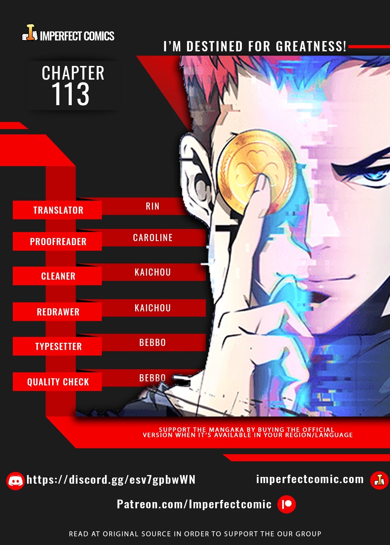 I'm Destined For Greatness! Chapter 113 page 1 - Chapter 113