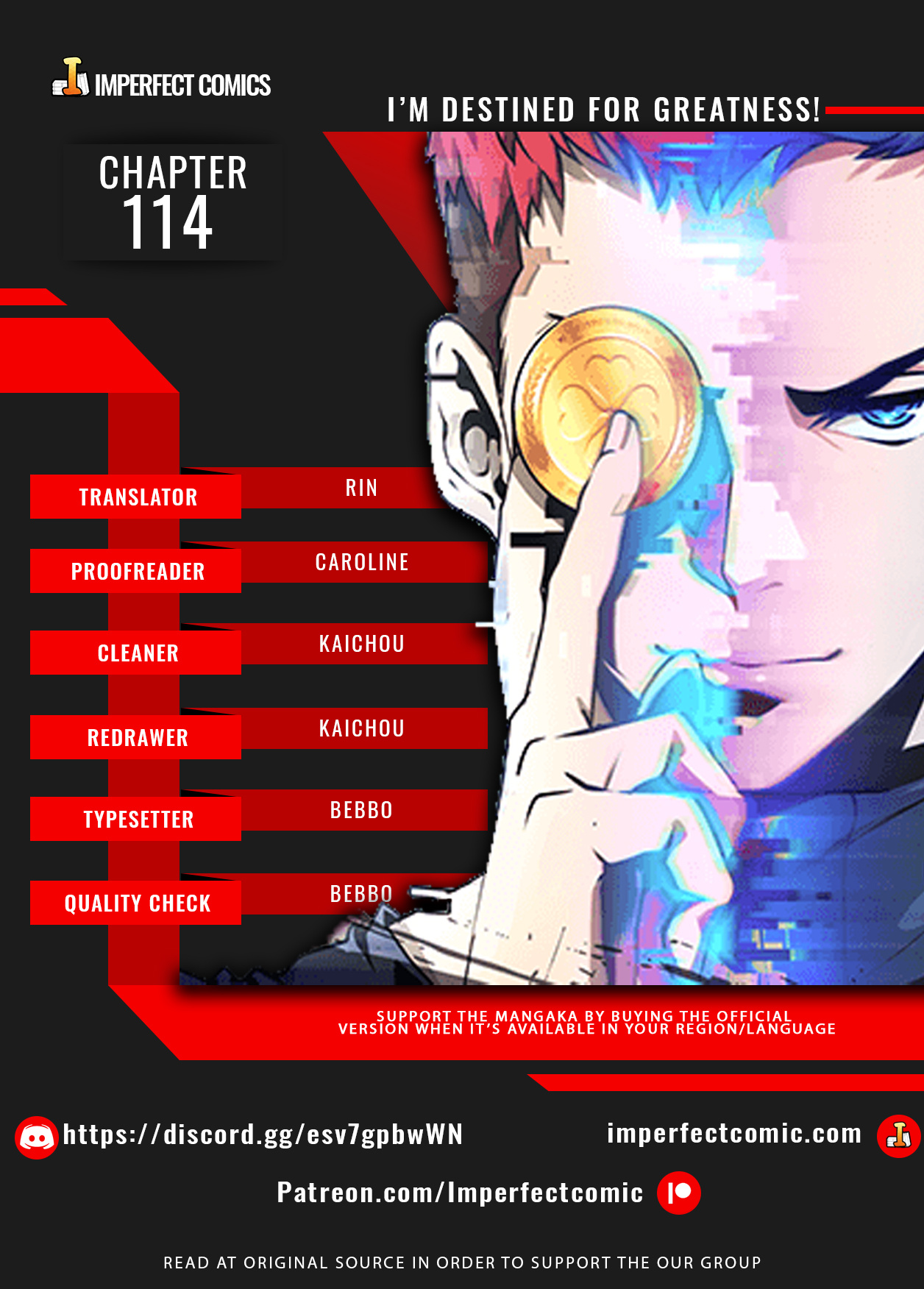 I'm Destined For Greatness! Chapter 114 page 1 - Chapter 114