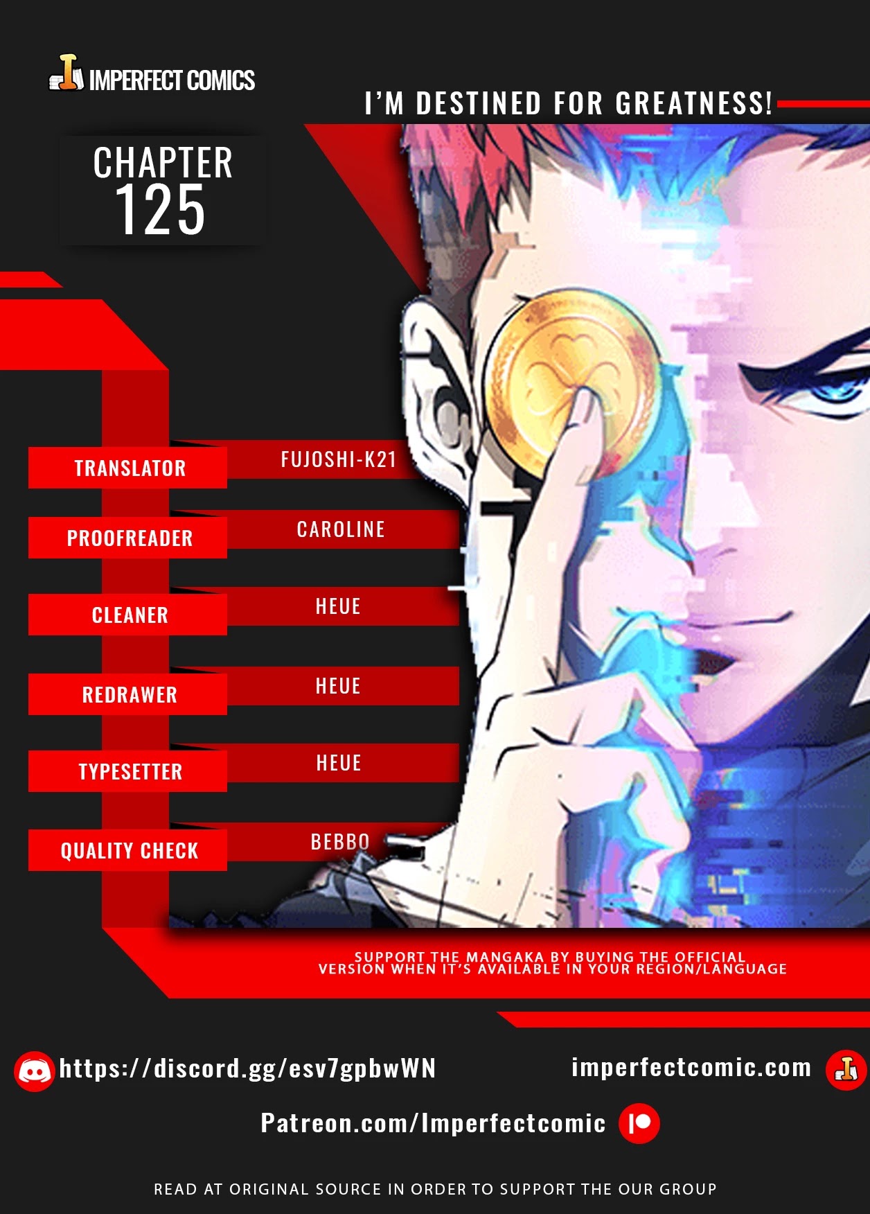 I'm Destined For Greatness! Chapter 125 page 1 - Chapter 125