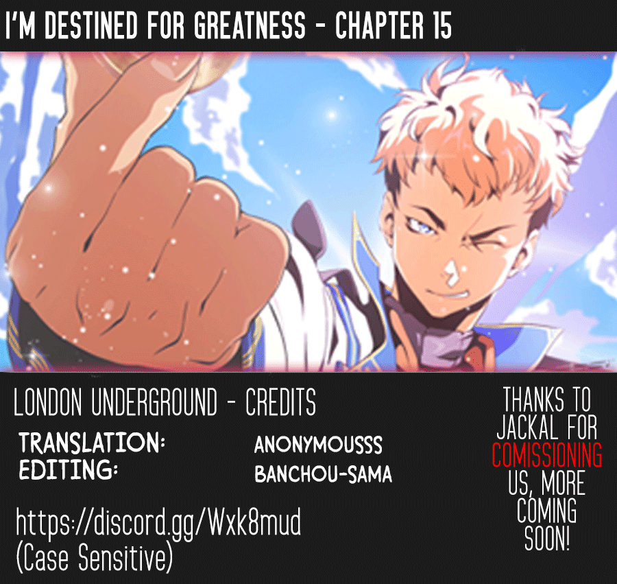 I'm Destined For Greatness! Chapter 15 page 1 - Chapter 15