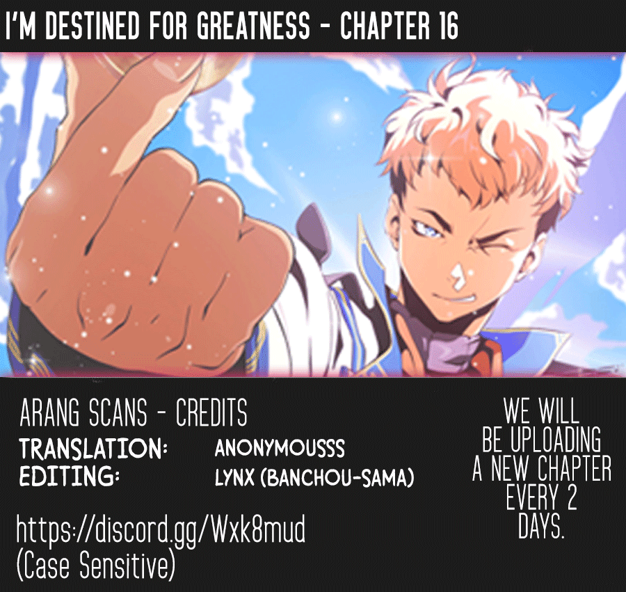 I'm Destined For Greatness! Chapter 16 page 1 - Chapter 16