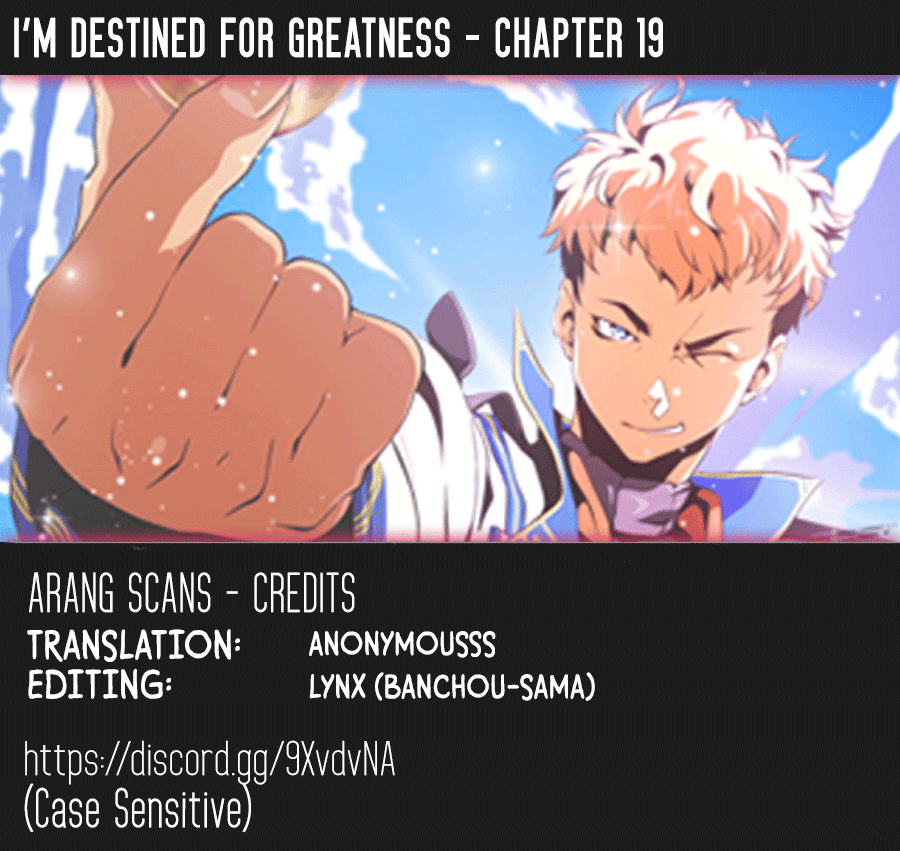 I'm Destined For Greatness! Chapter 19 page 1 - Chapter 19