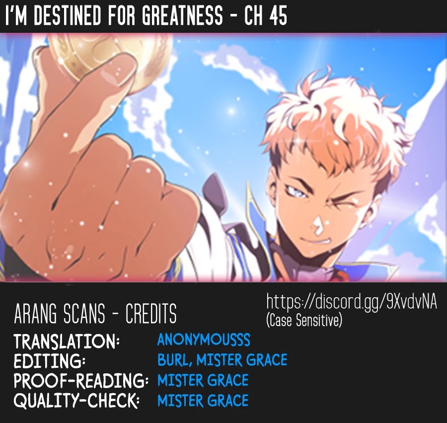 I'm Destined For Greatness! Chapter 45 page 1 - Chapter 45