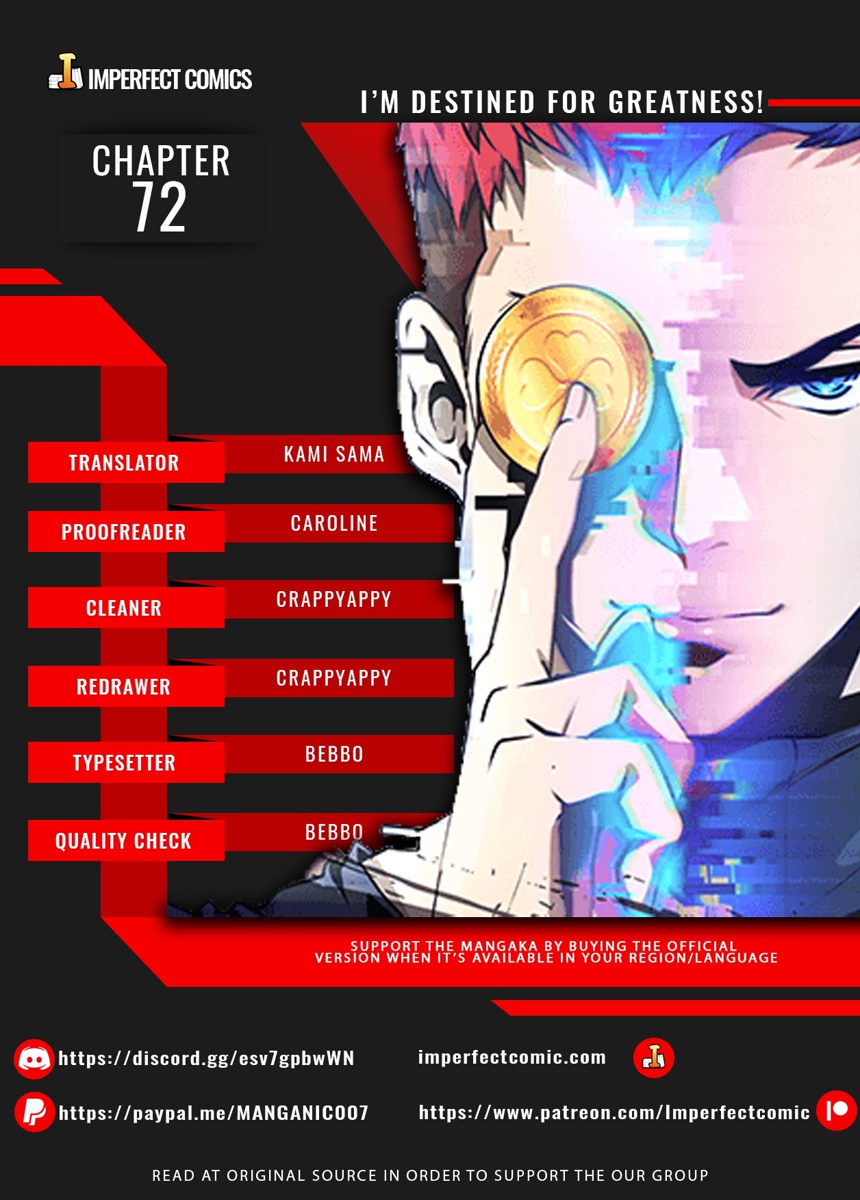 I'm Destined For Greatness! Chapter 72 page 1 - Chapter 72