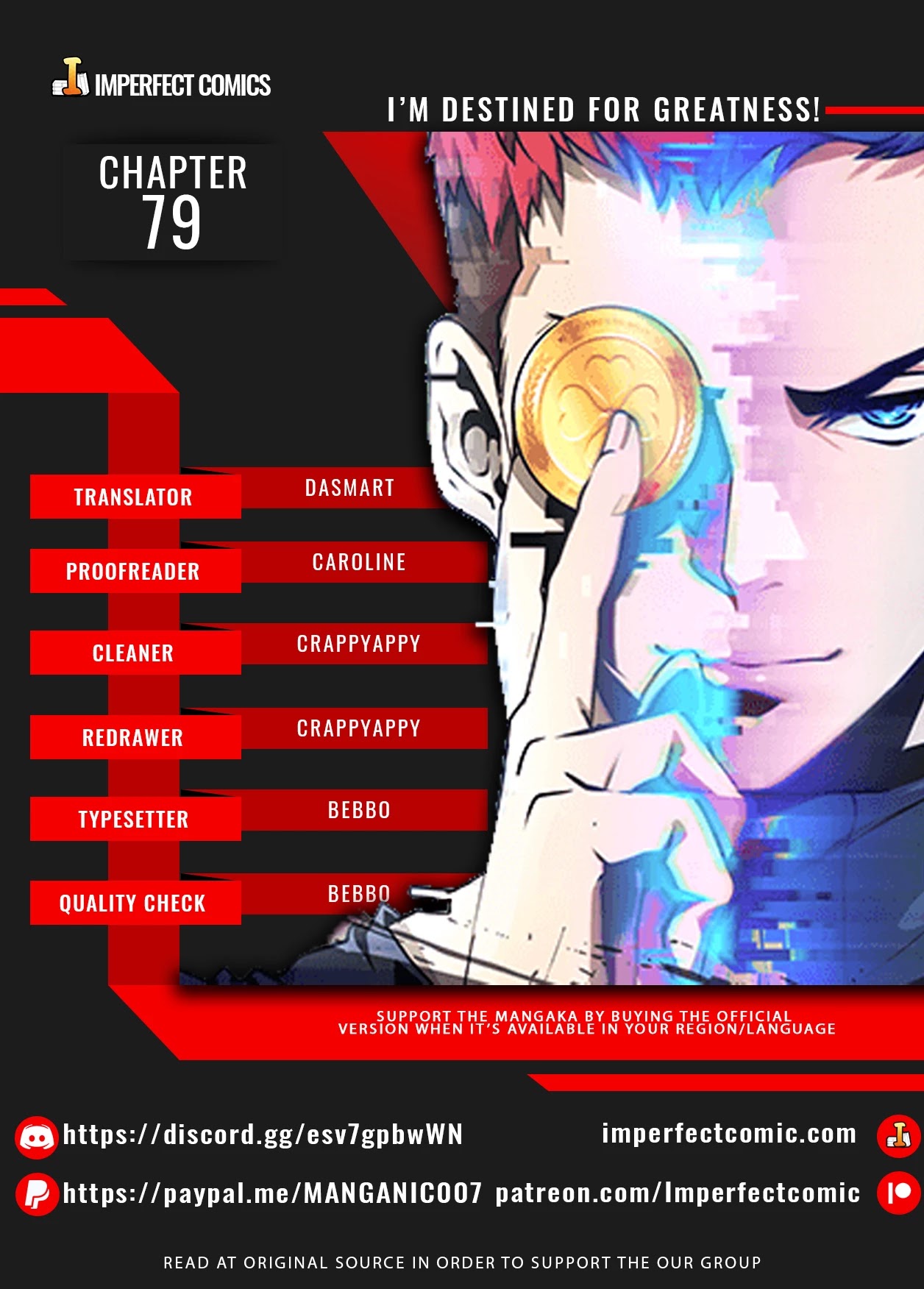 I'm Destined For Greatness! Chapter 79 page 1 - Chapter 79