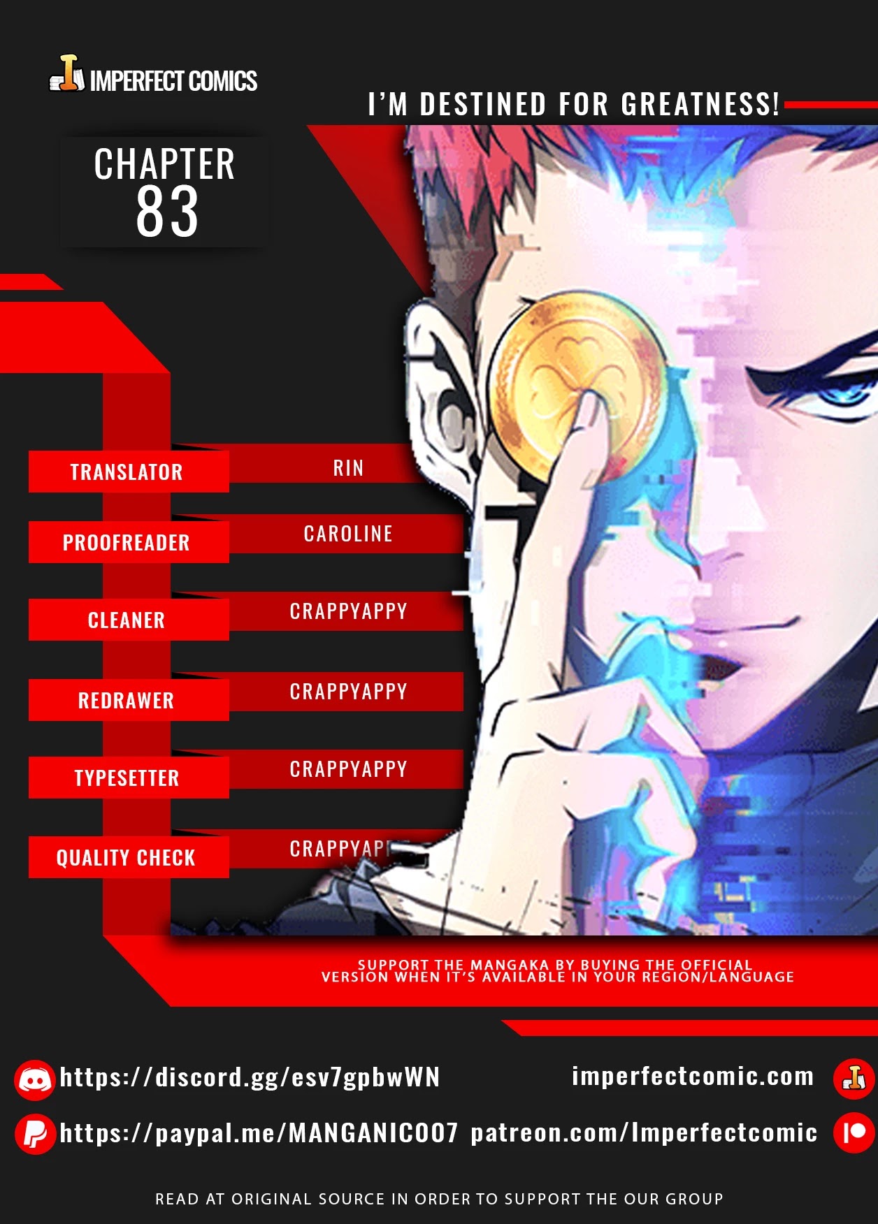 I'm Destined For Greatness! Chapter 83 page 1 - Chapter 83