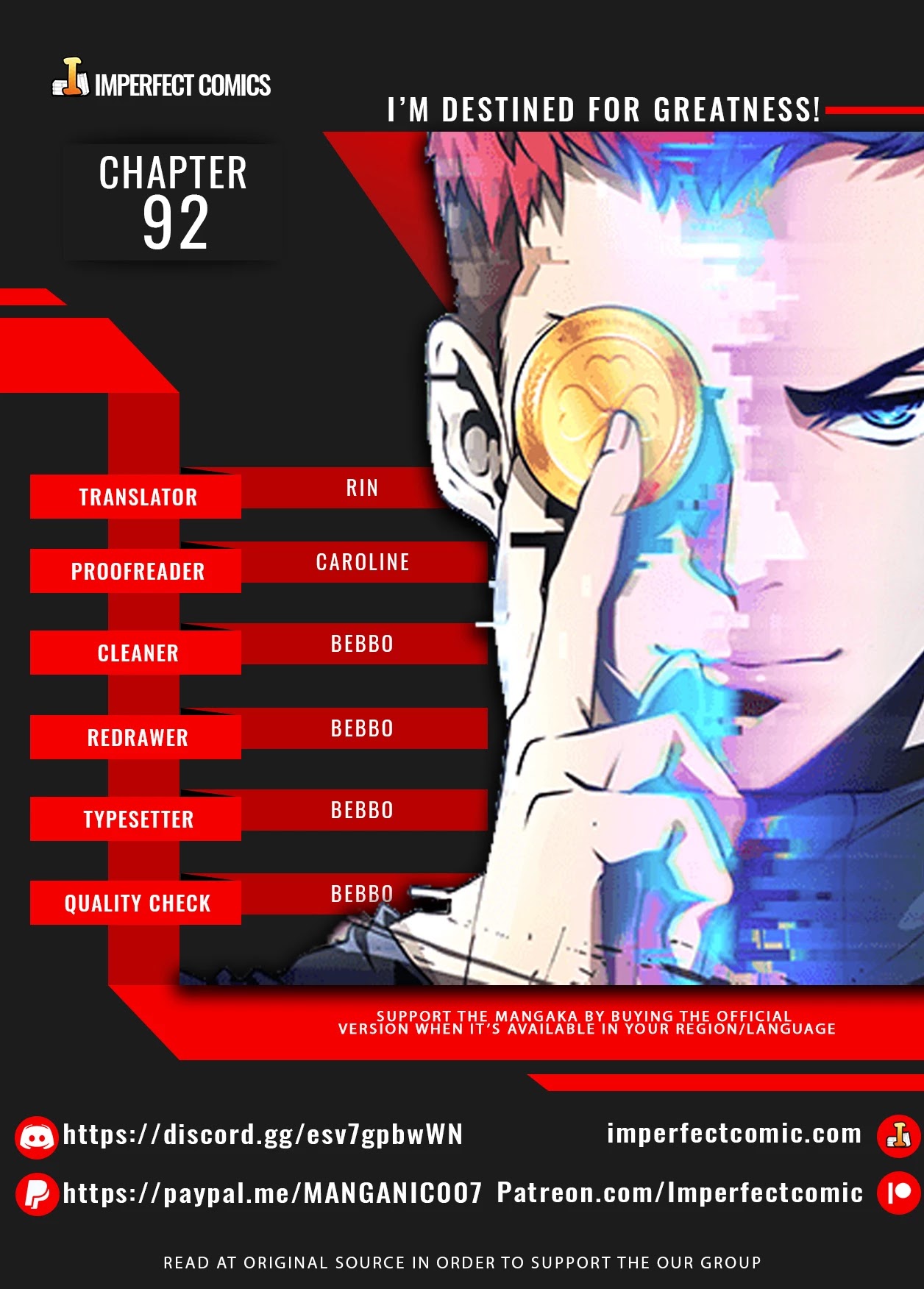 I'm Destined For Greatness! Chapter 92 page 1 - Chapter 92