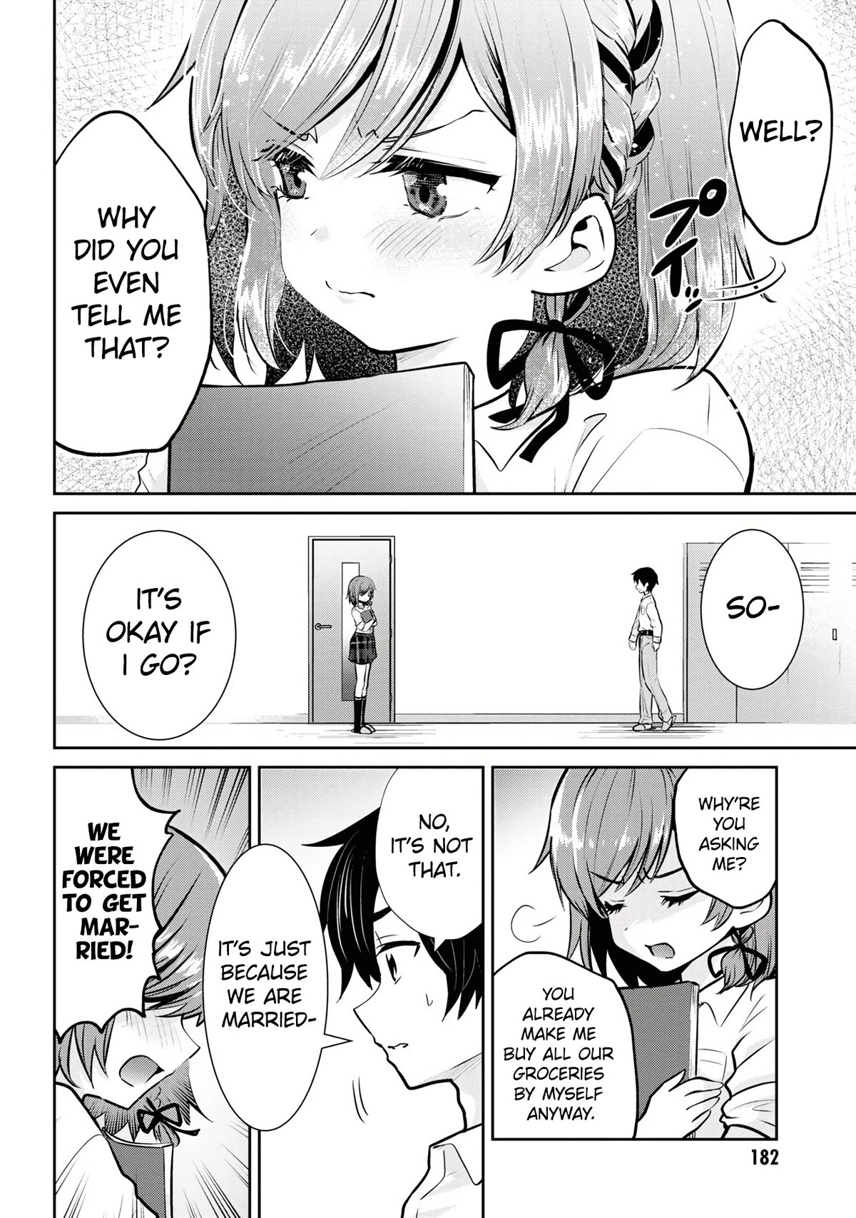 I'm Getting Married to a Girl I Hate in My Class Chapter 17 page 9 - Chapter 17