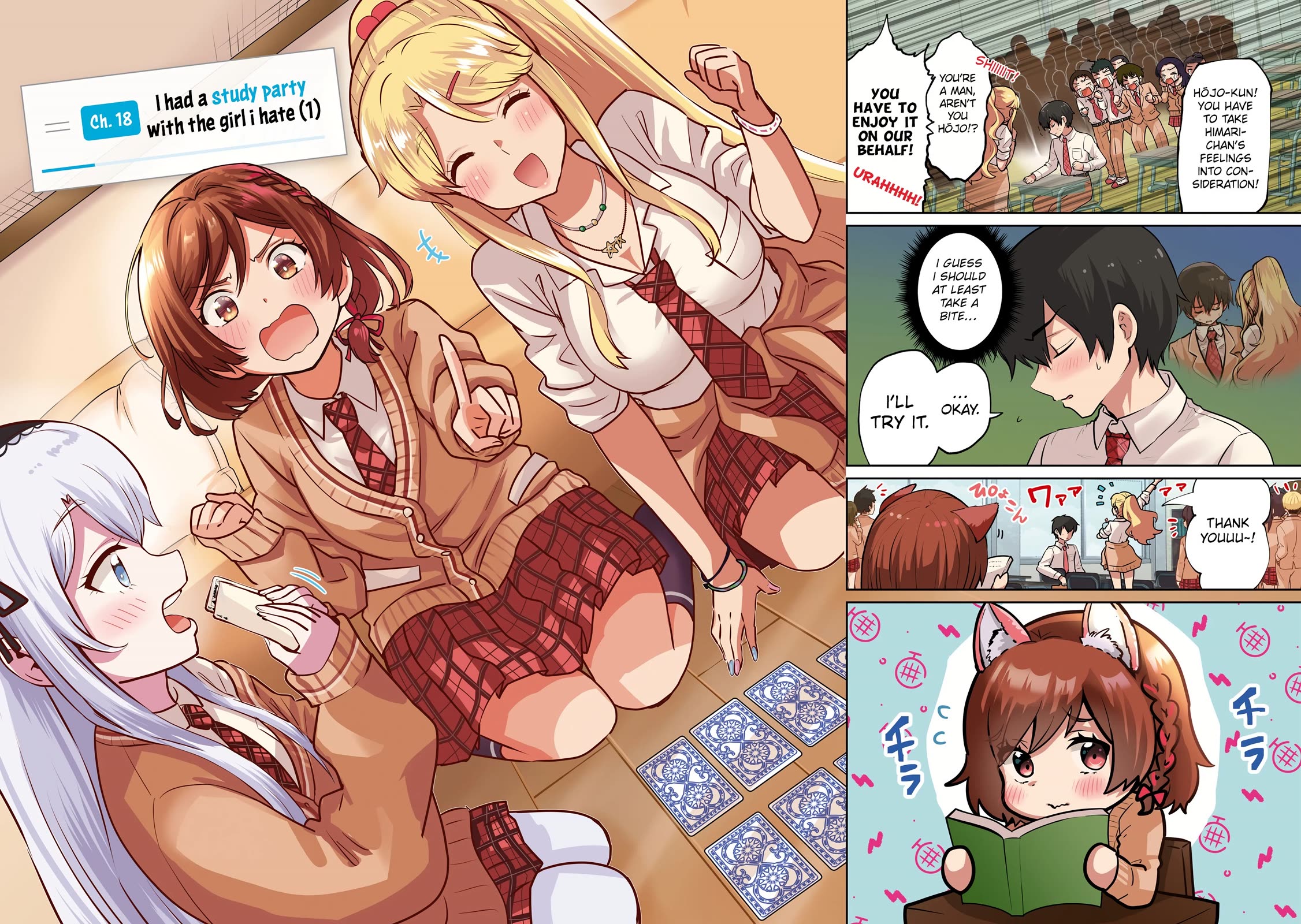 I'm Getting Married to a Girl I Hate in My Class Chapter 18 page 3 - Chapter 18