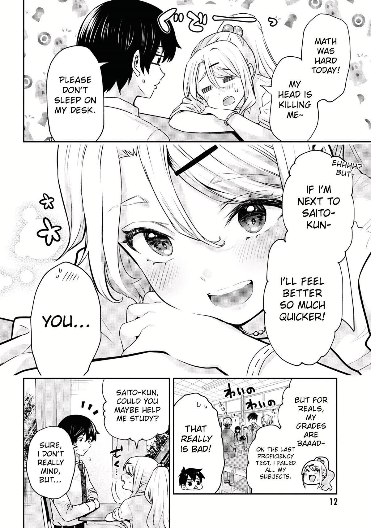 I'm Getting Married to a Girl I Hate in My Class Chapter 18 page 9 - Chapter 18