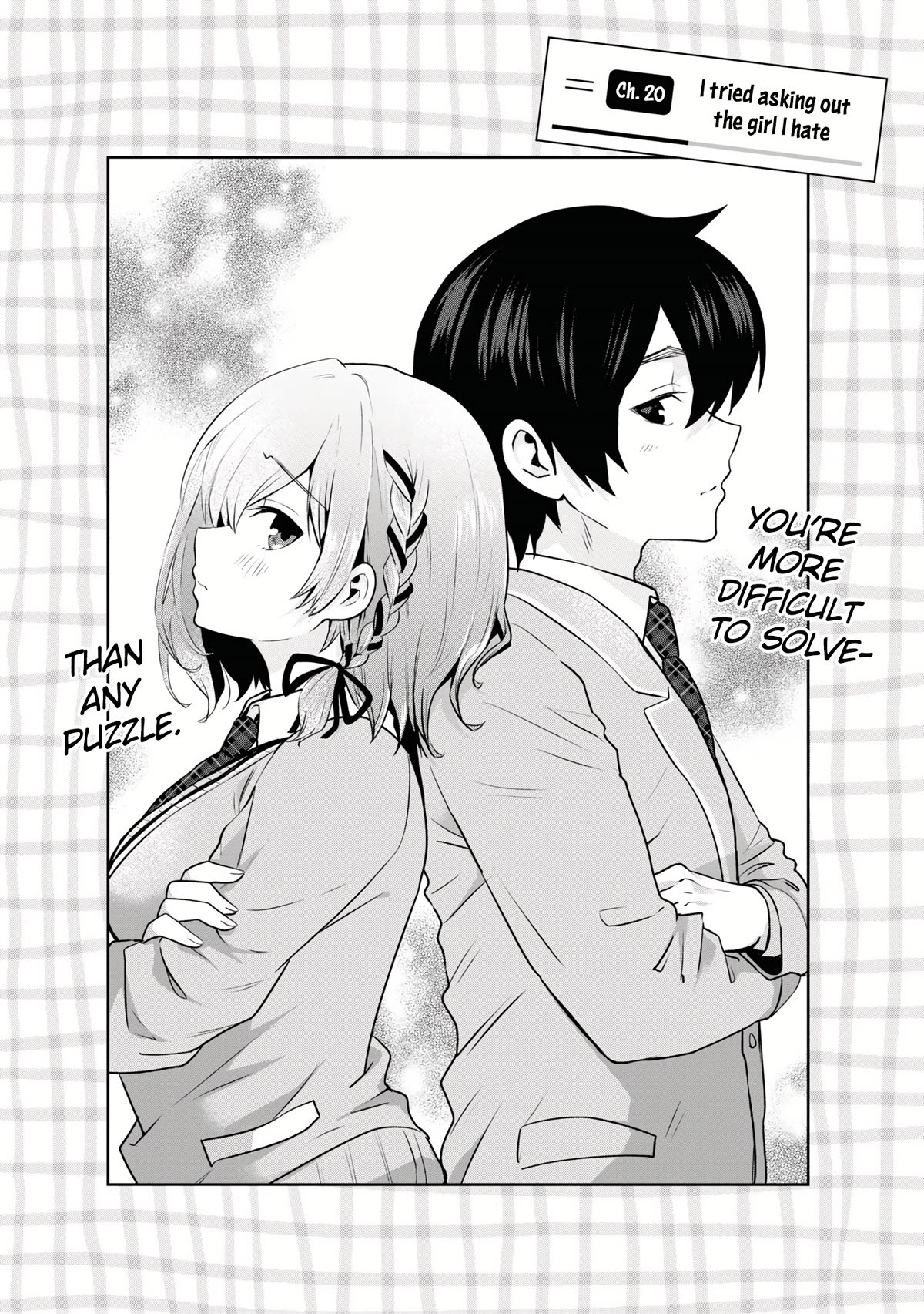 I'm Getting Married to a Girl I Hate in My Class Chapter 20 page 7 - Chapter 20