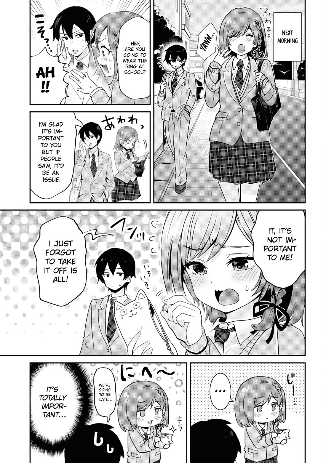 I'm Getting Married to a Girl I Hate in My Class Chapter 23 page 10 - Chapter 23