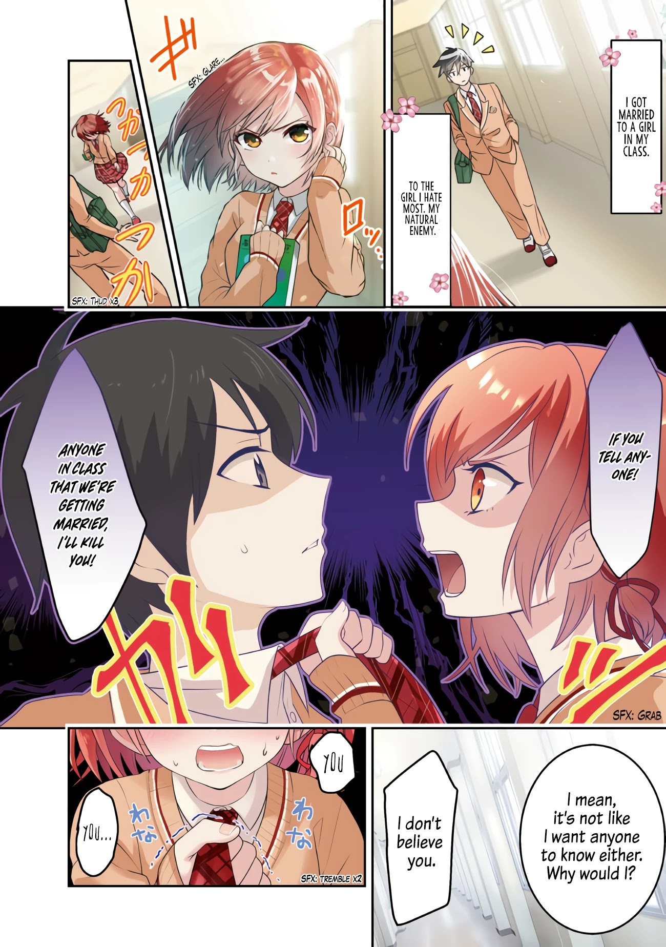 I'm Getting Married to a Girl I Hate in My Class Chapter 3.1 page 1 - Chapter 3.1
