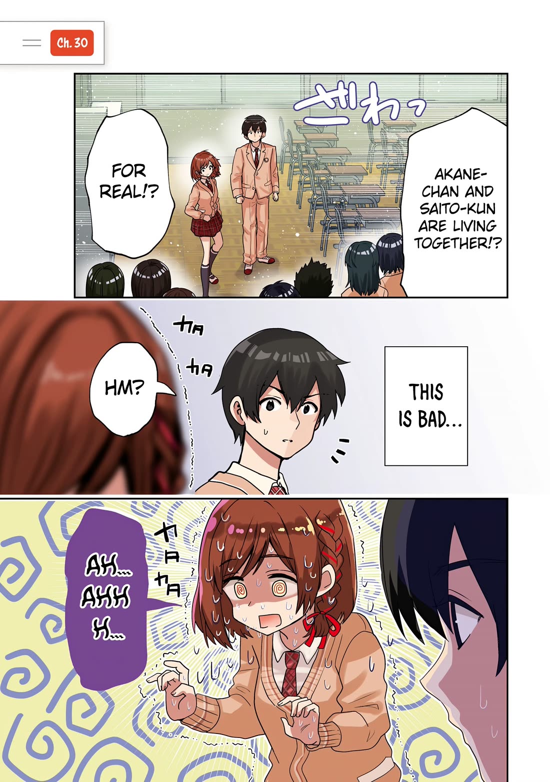 I'm Getting Married to a Girl I Hate in My Class Chapter 30 page 2 - Chapter 30