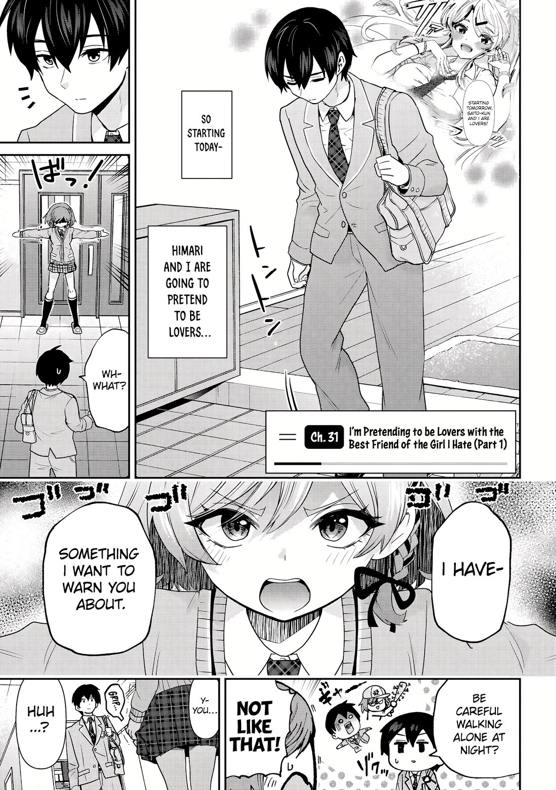 I'm Getting Married to a Girl I Hate in My Class Chapter 31 page 2 - Chapter 31