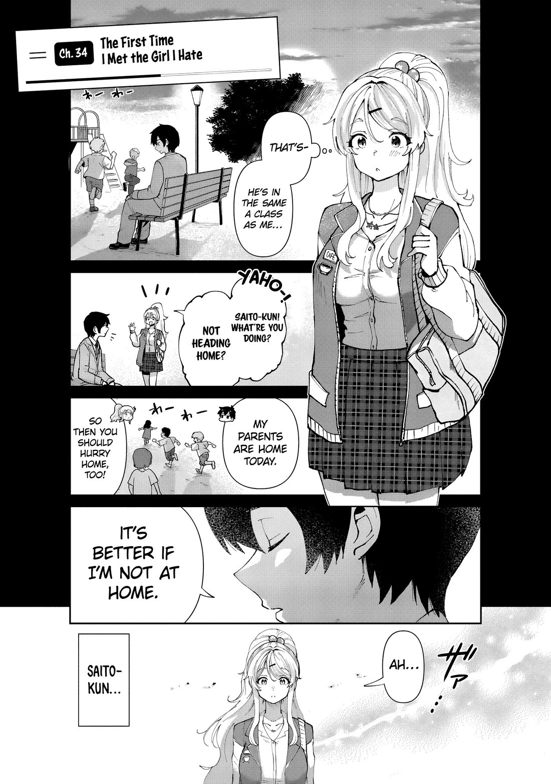 I'm Getting Married to a Girl I Hate in My Class Chapter 34 page 2 - Chapter 34