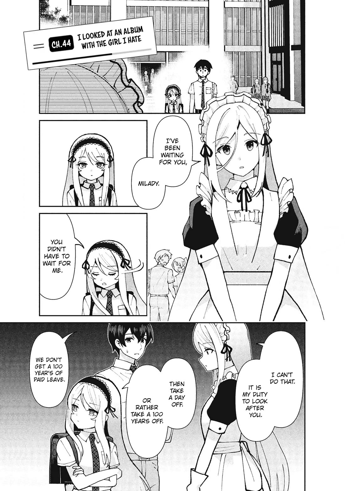 I'm Getting Married to a Girl I Hate in My Class Chapter 44 page 2 - Chapter 44
