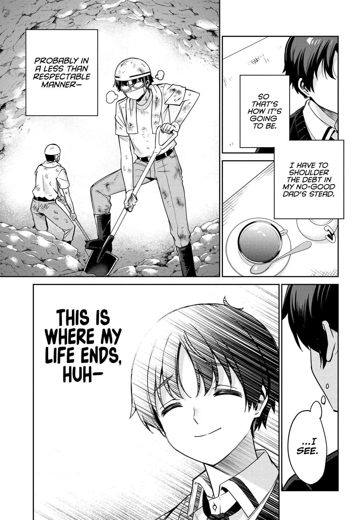 I’m Gonna Live with You Not Because My Parents Left Me Their Debt But Because I Like You Chapter 1 page 10 - Chapter 1