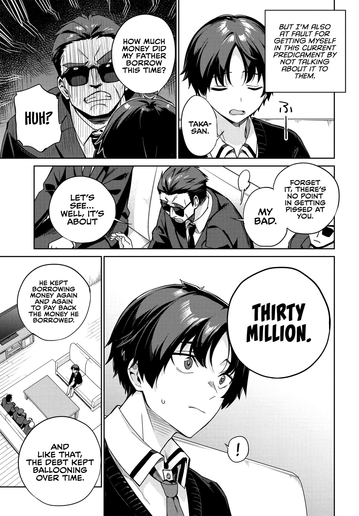 I’m Gonna Live with You Not Because My Parents Left Me Their Debt But Because I Like You Chapter 1 page 6 - Chapter 1