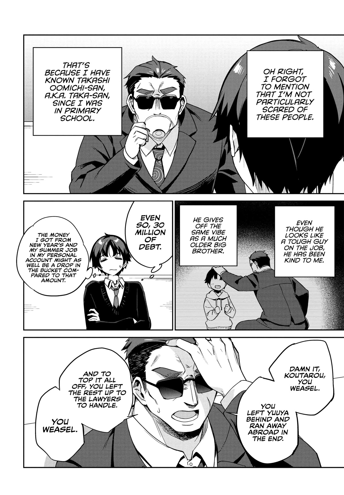 I’m Gonna Live with You Not Because My Parents Left Me Their Debt But Because I Like You Chapter 1 page 7 - Chapter 1