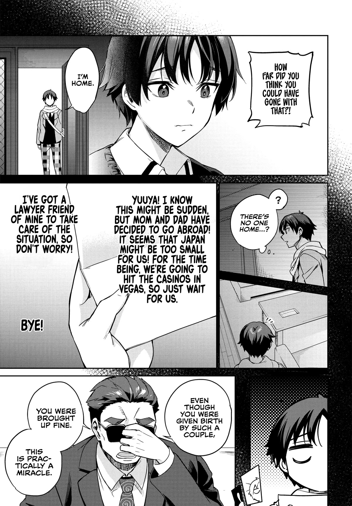 I’m Gonna Live with You Not Because My Parents Left Me Their Debt But Because I Like You Chapter 1 page 8 - Chapter 1