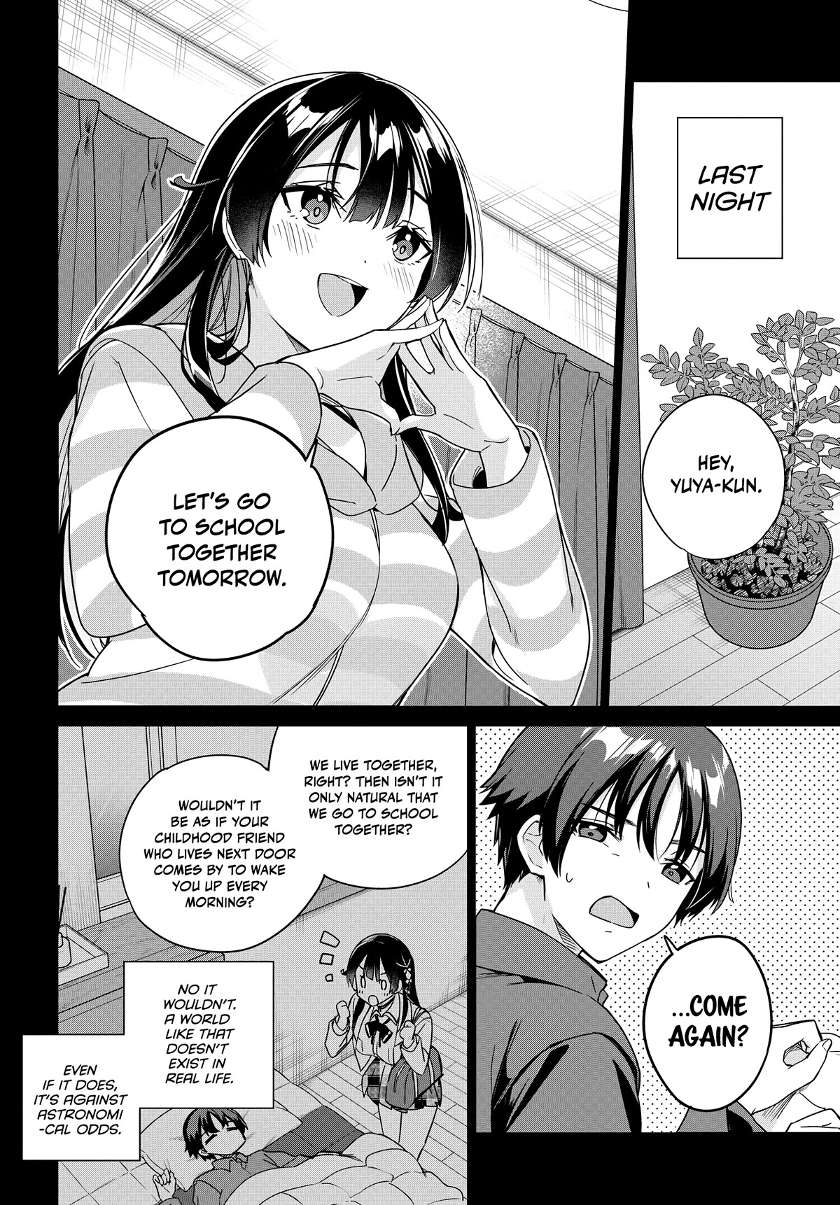 I’m Gonna Live with You Not Because My Parents Left Me Their Debt But Because I Like You Chapter 12 page 3 - Chapter 12
