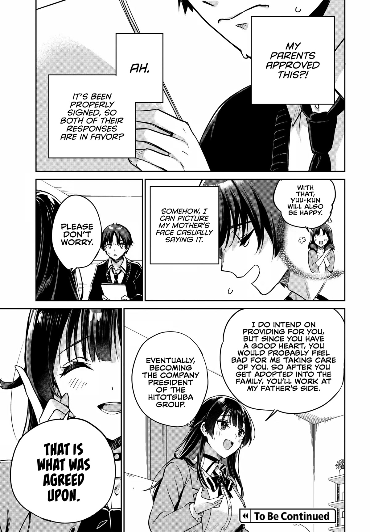 I’m Gonna Live with You Not Because My Parents Left Me Their Debt But Because I Like You Chapter 2 page 13 - Chapter 2