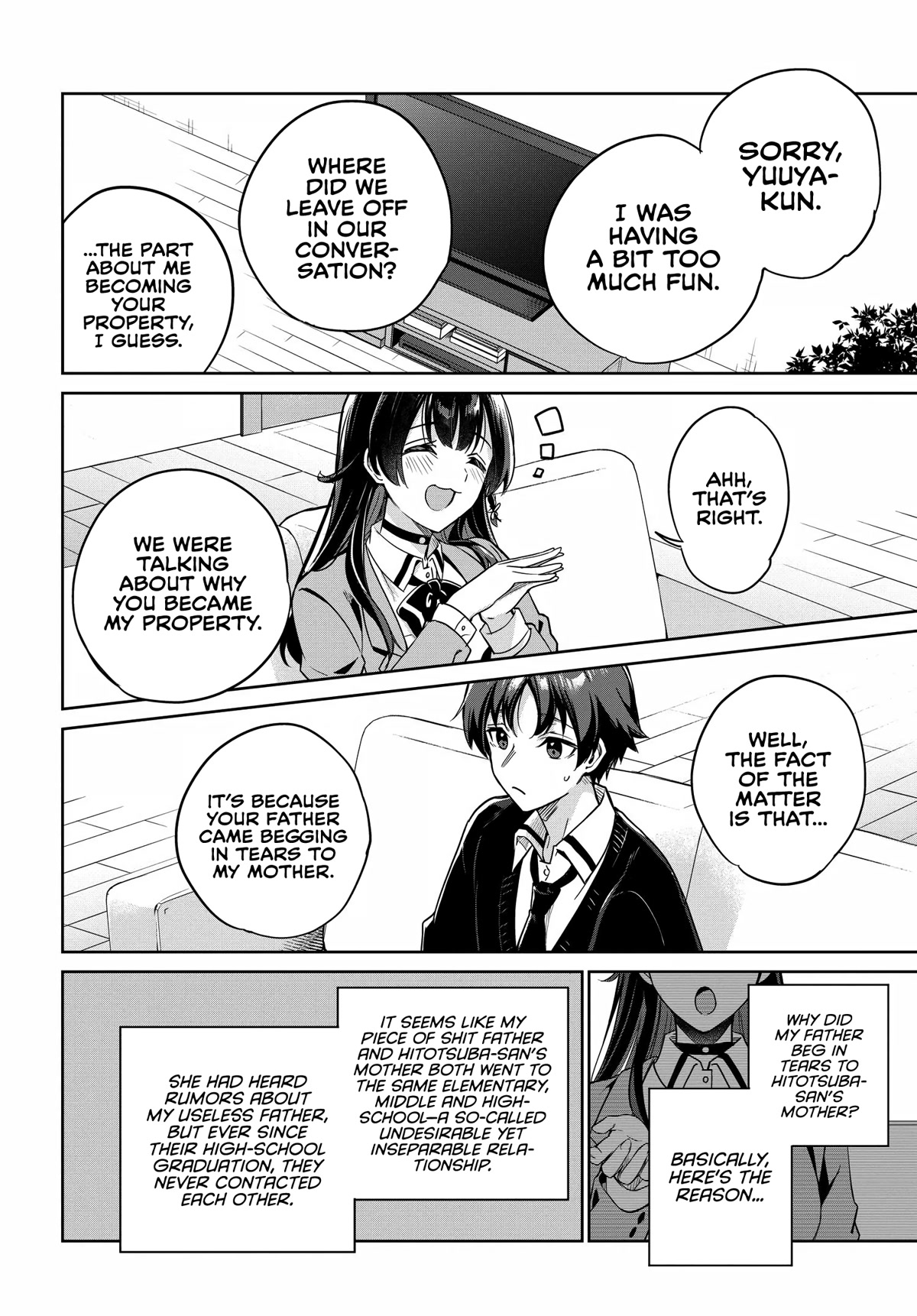 I’m Gonna Live with You Not Because My Parents Left Me Their Debt But Because I Like You Chapter 2 page 4 - Chapter 2