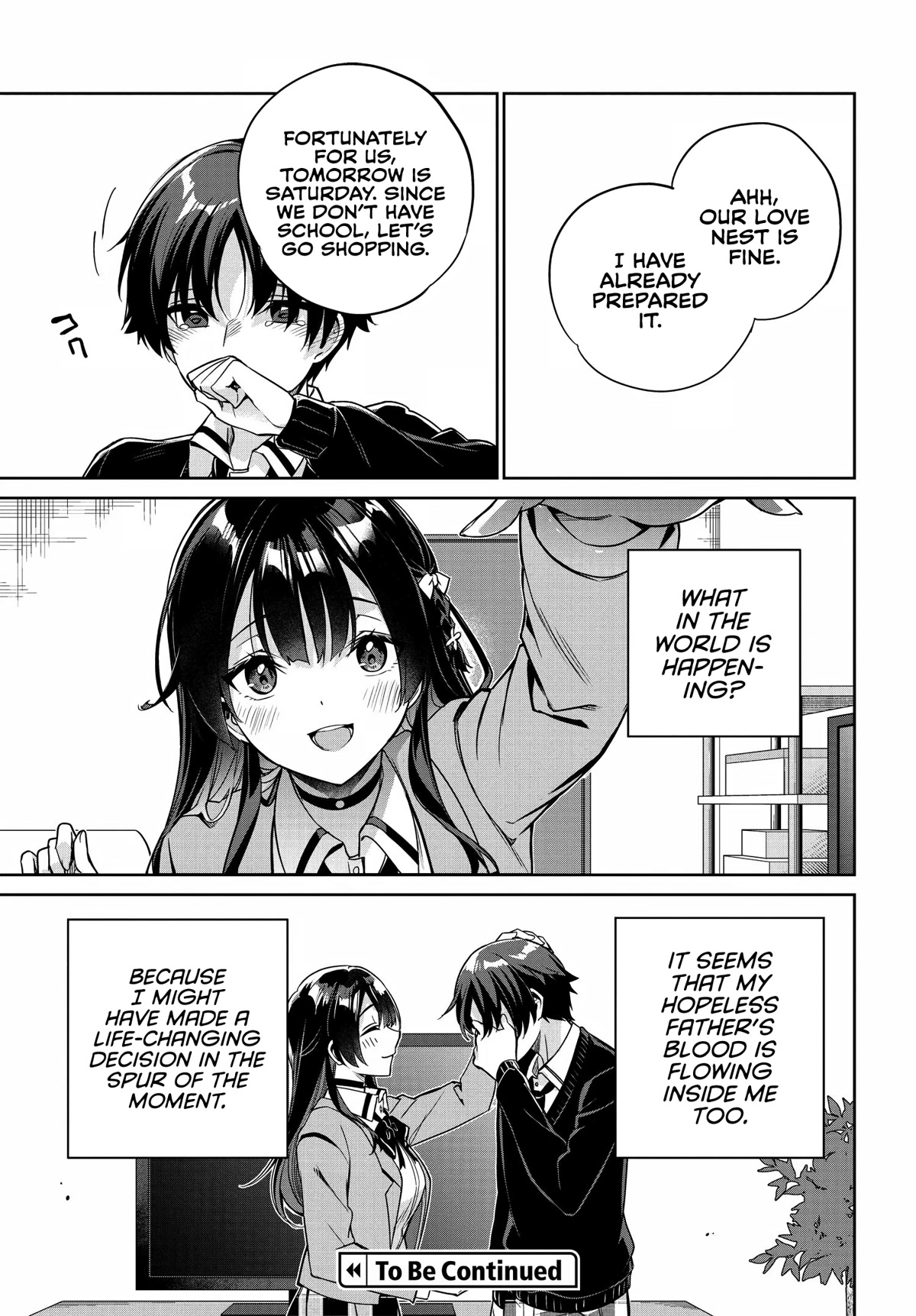 I’m Gonna Live with You Not Because My Parents Left Me Their Debt But Because I Like You Chapter 3 page 10 - Chapter 3
