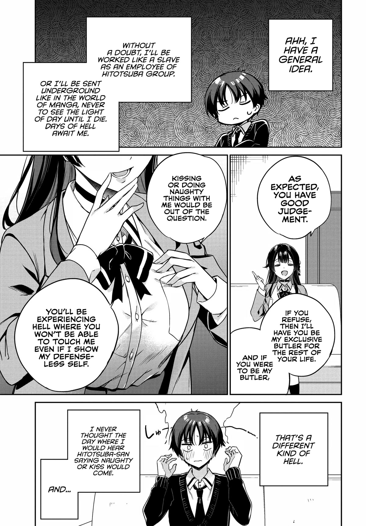 I’m Gonna Live with You Not Because My Parents Left Me Their Debt But Because I Like You Chapter 3 page 2 - Chapter 3