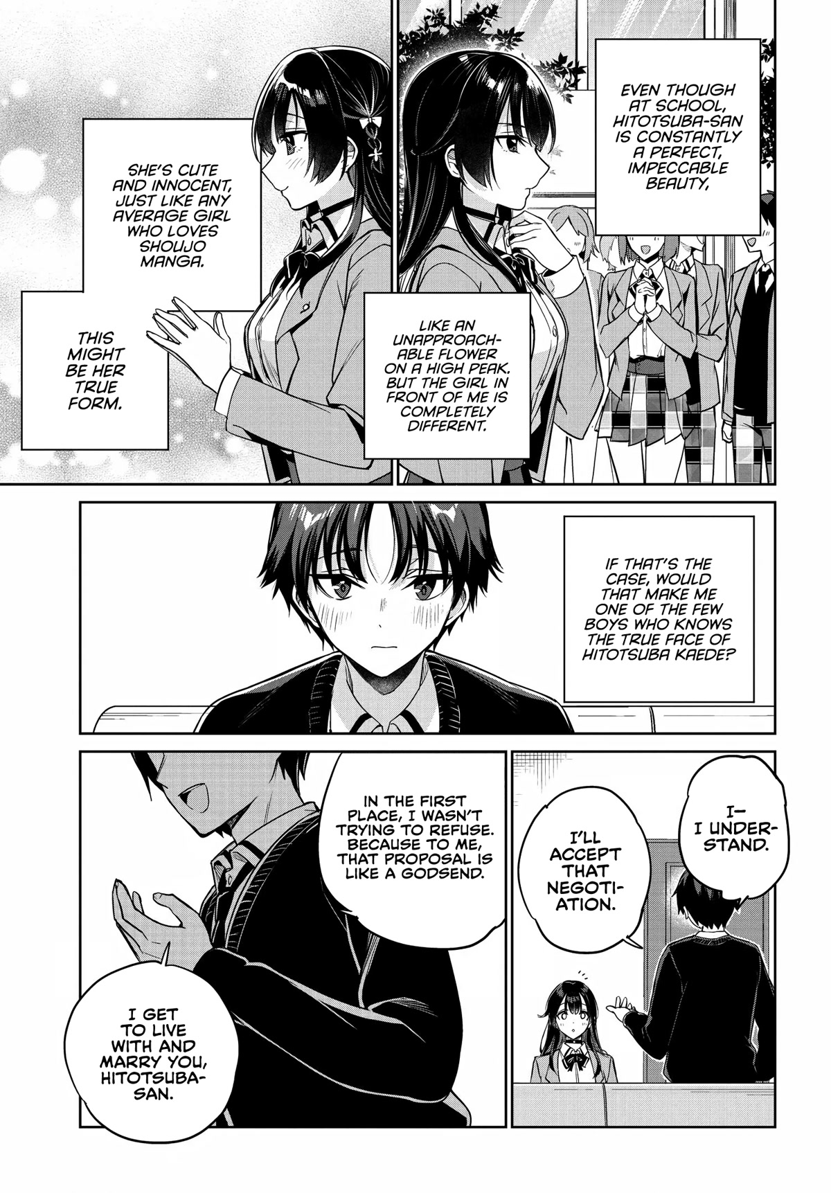 I’m Gonna Live with You Not Because My Parents Left Me Their Debt But Because I Like You Chapter 3 page 4 - Chapter 3