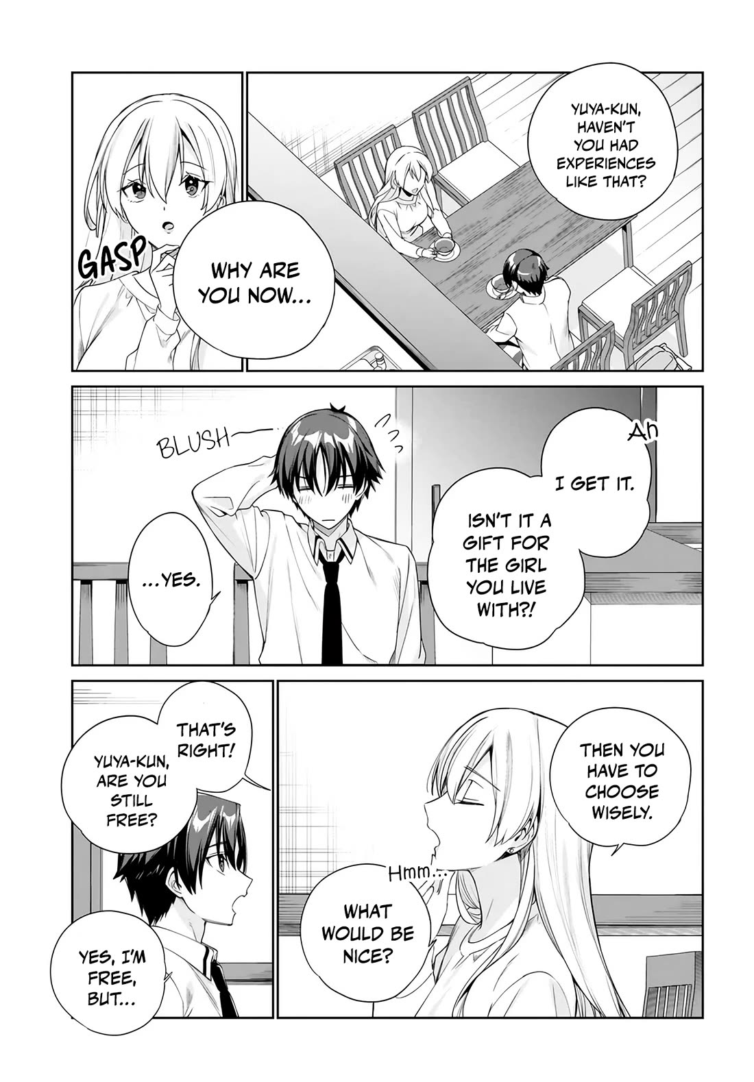 I’m Gonna Live with You Not Because My Parents Left Me Their Debt But Because I Like You Chapter 32 page 8 - Chapter 32