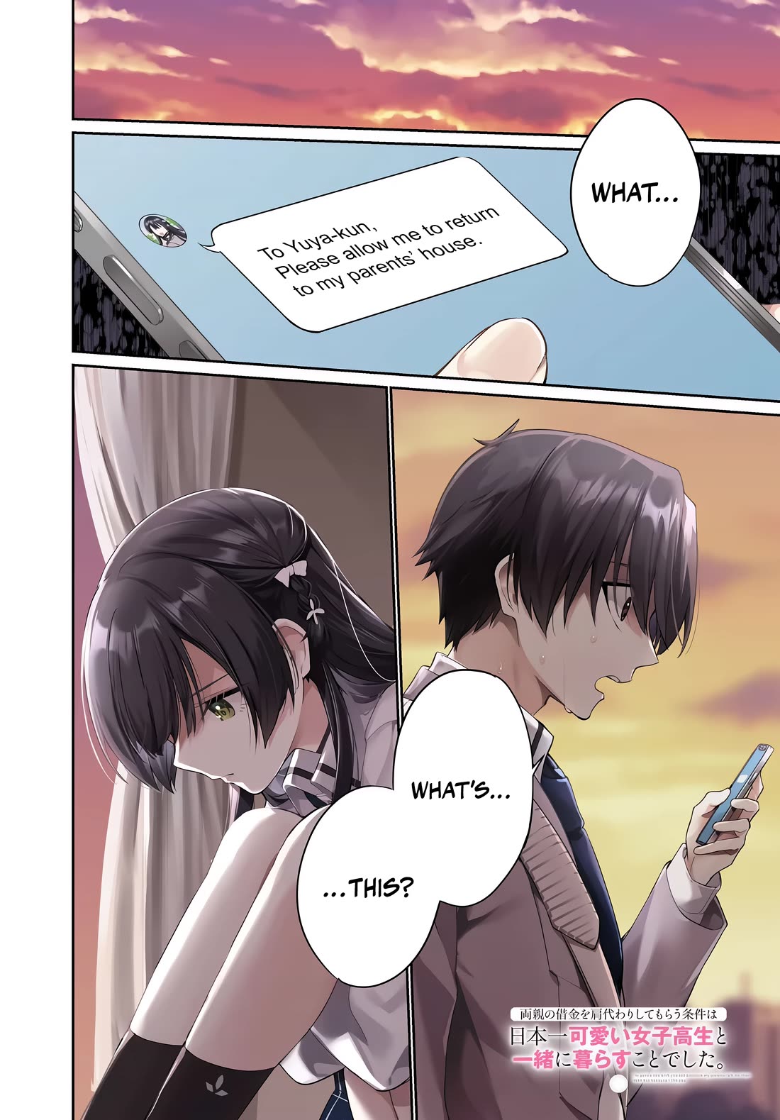 I’m Gonna Live with You Not Because My Parents Left Me Their Debt But Because I Like You Chapter 33 page 2 - Chapter 33