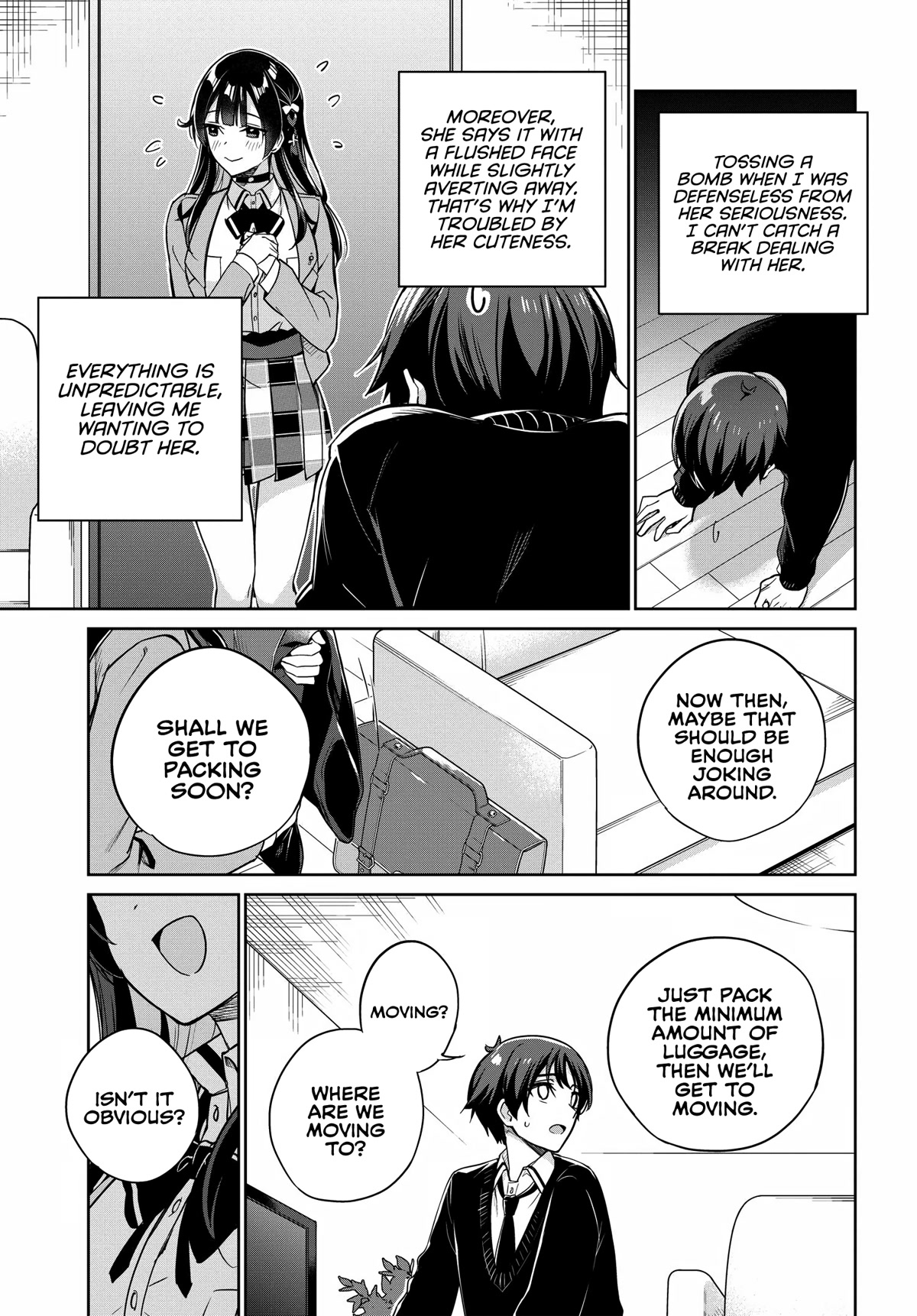 I’m Gonna Live with You Not Because My Parents Left Me Their Debt But Because I Like You Chapter 4 page 17 - Chapter 4